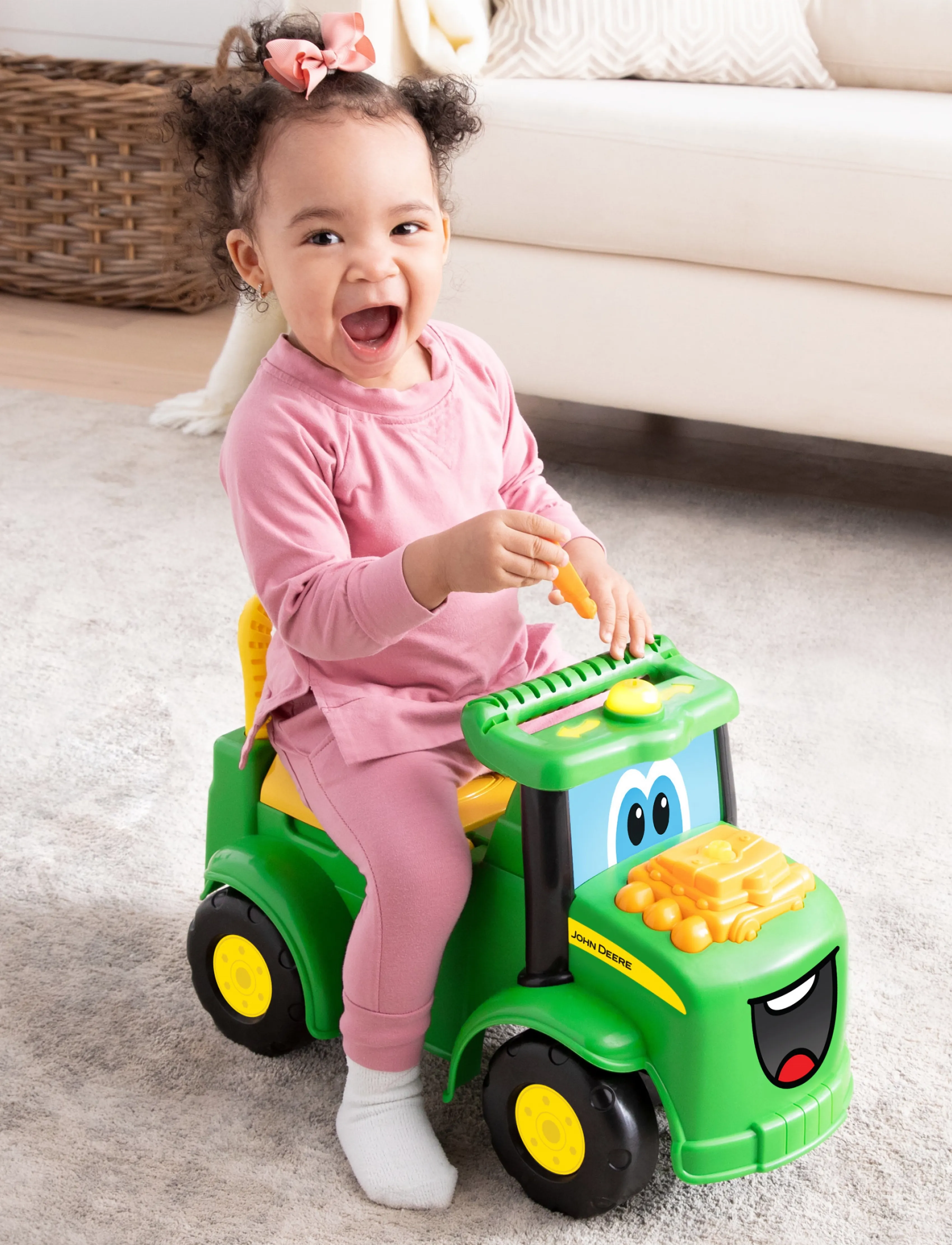 John Deere - John Deere Ride On Johnny Tractor - gåbiler - multi - 5