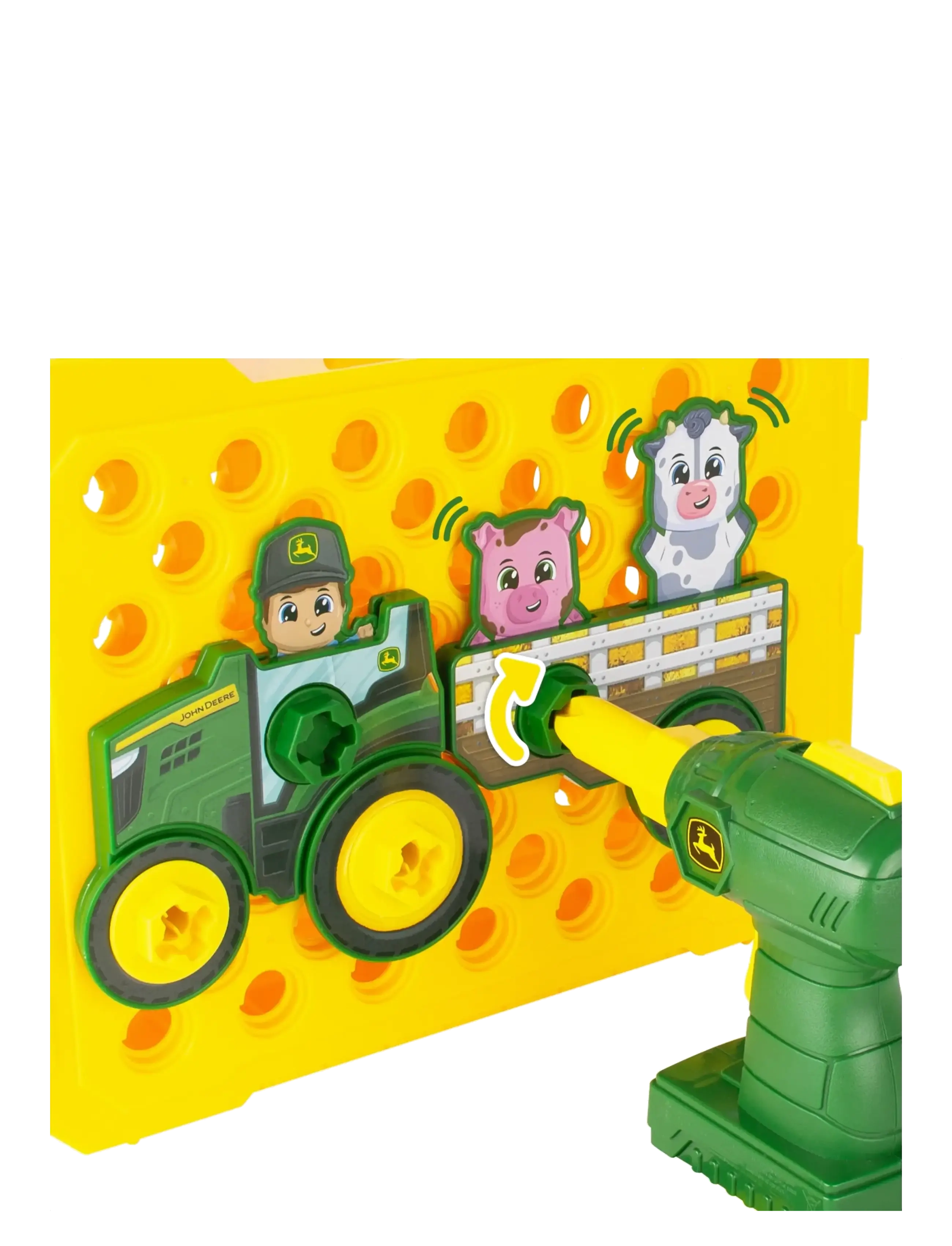 John Deere - John Deere Build-A-Buddy Board - byggesæt - muti - 5