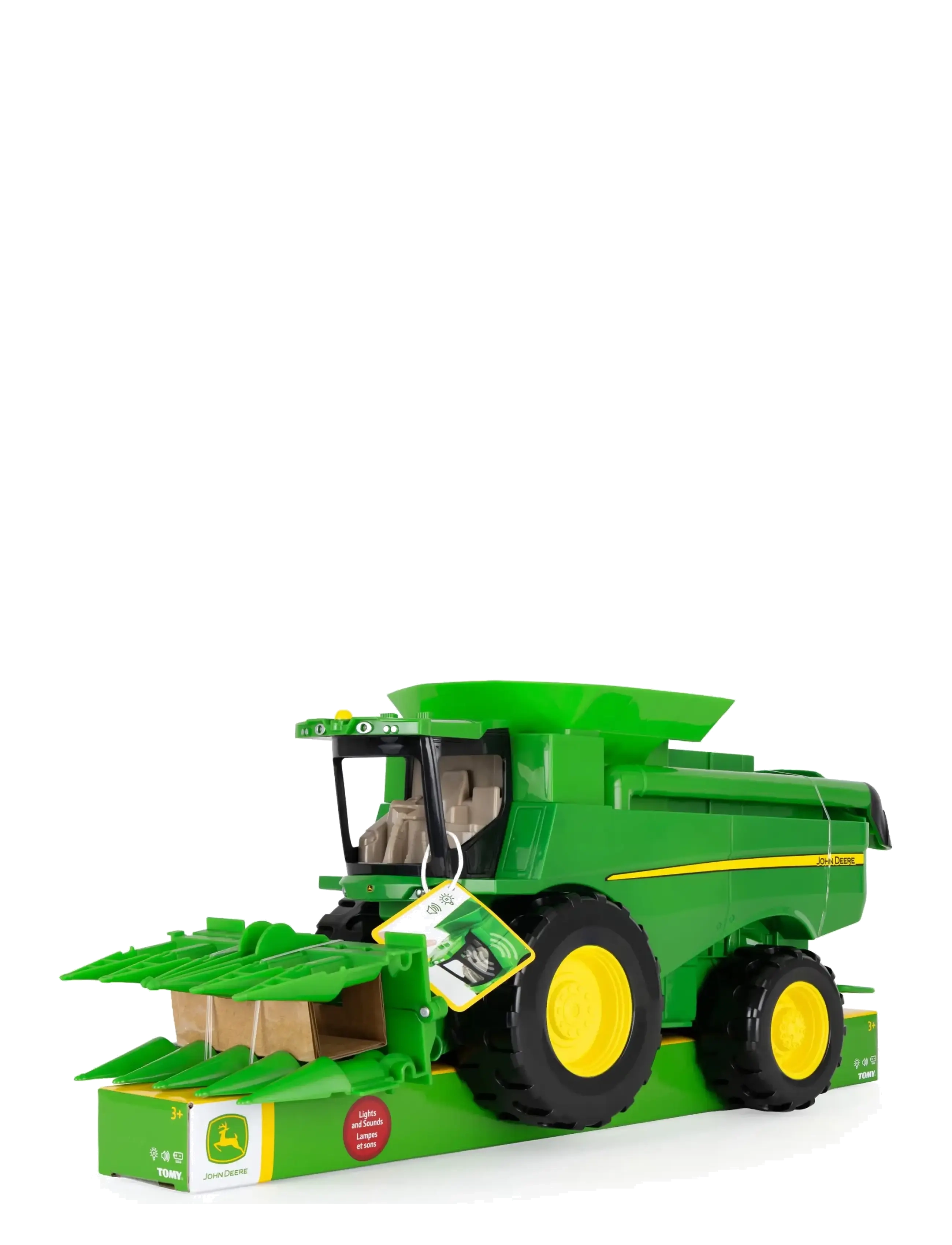 John Deere John Deere Lights N' Sounds Combine - Rakennusautot - MULTI / green