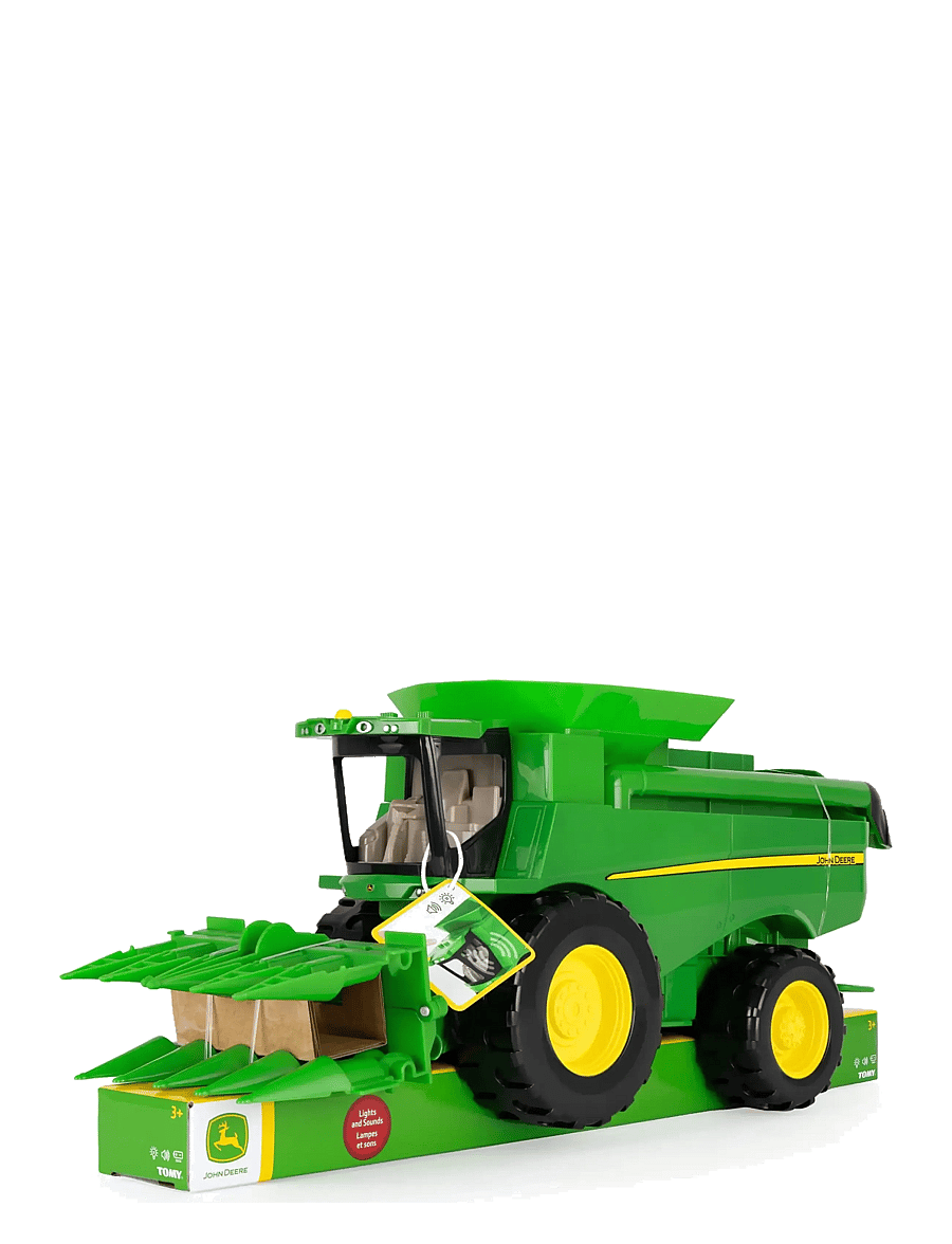 John Deere - John Deere Lights N' Sounds Combine - rakennusautot - multi - 1