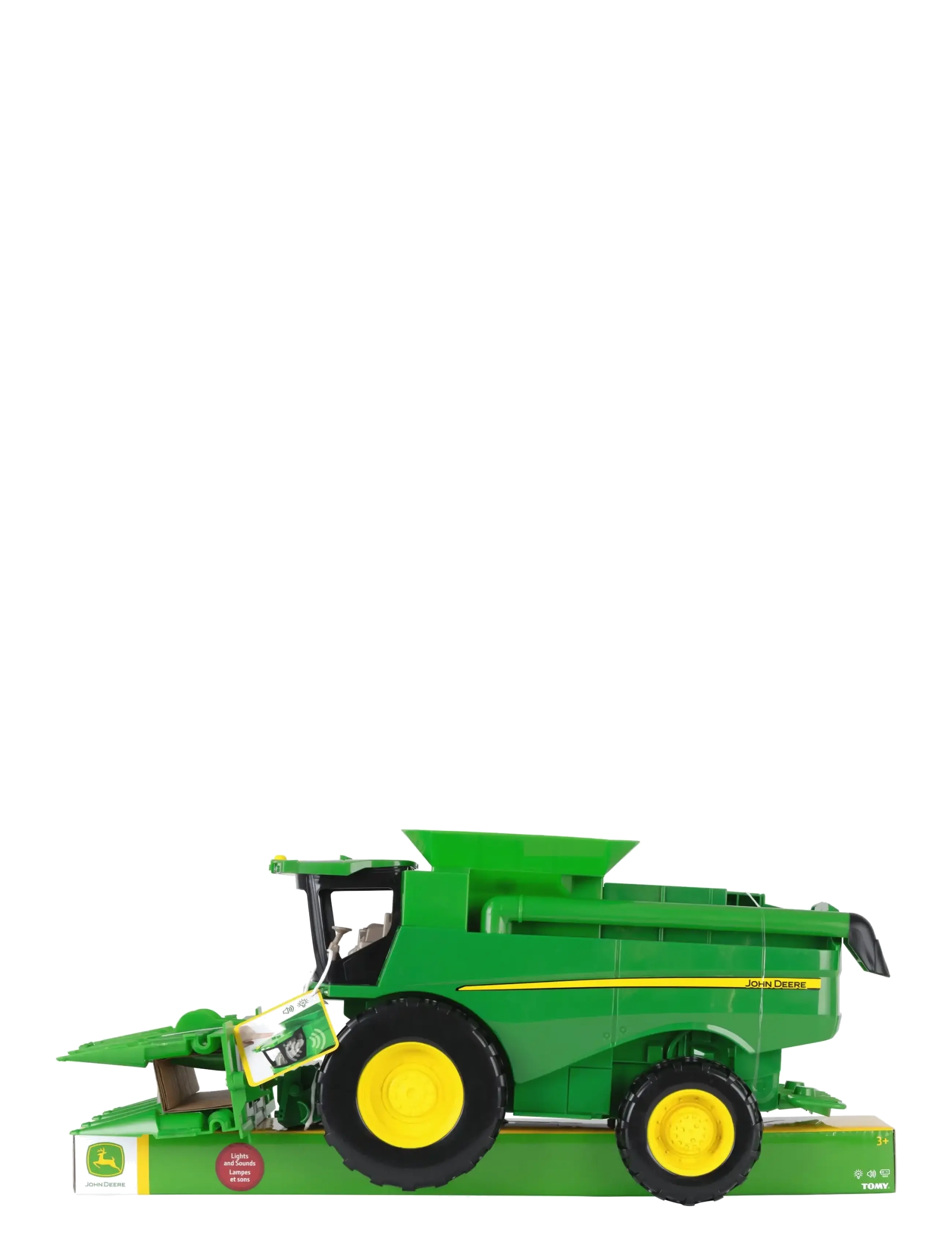 John Deere - John Deere Lights N' Sounds Combine - rakennusautot - multi - 3