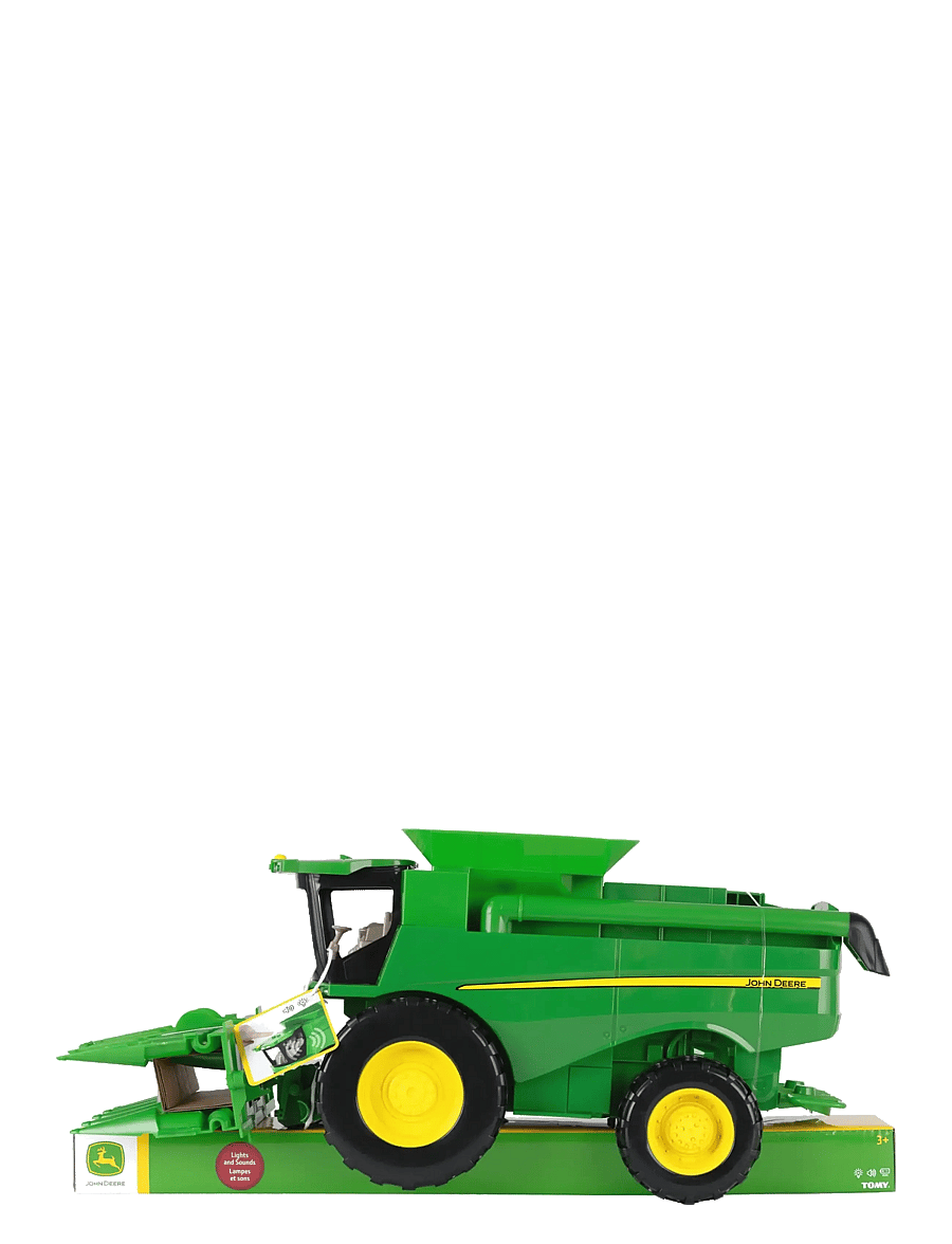 John Deere - John Deere Lights N' Sounds Combine - rakennusautot - multi - 3