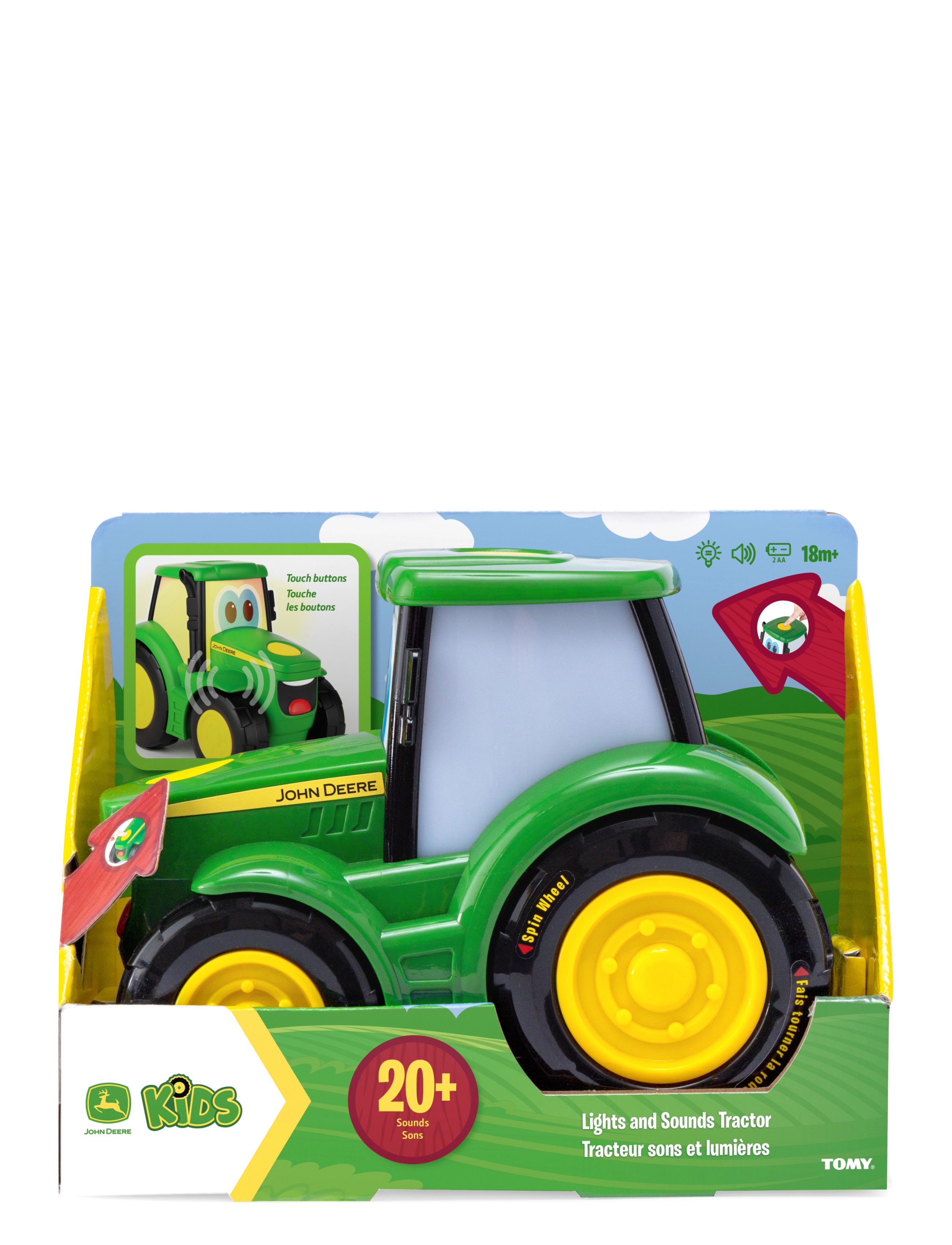 John Deere John Deere Lights N' Sounds Johnny - Leksaksfordon - MULTI / green