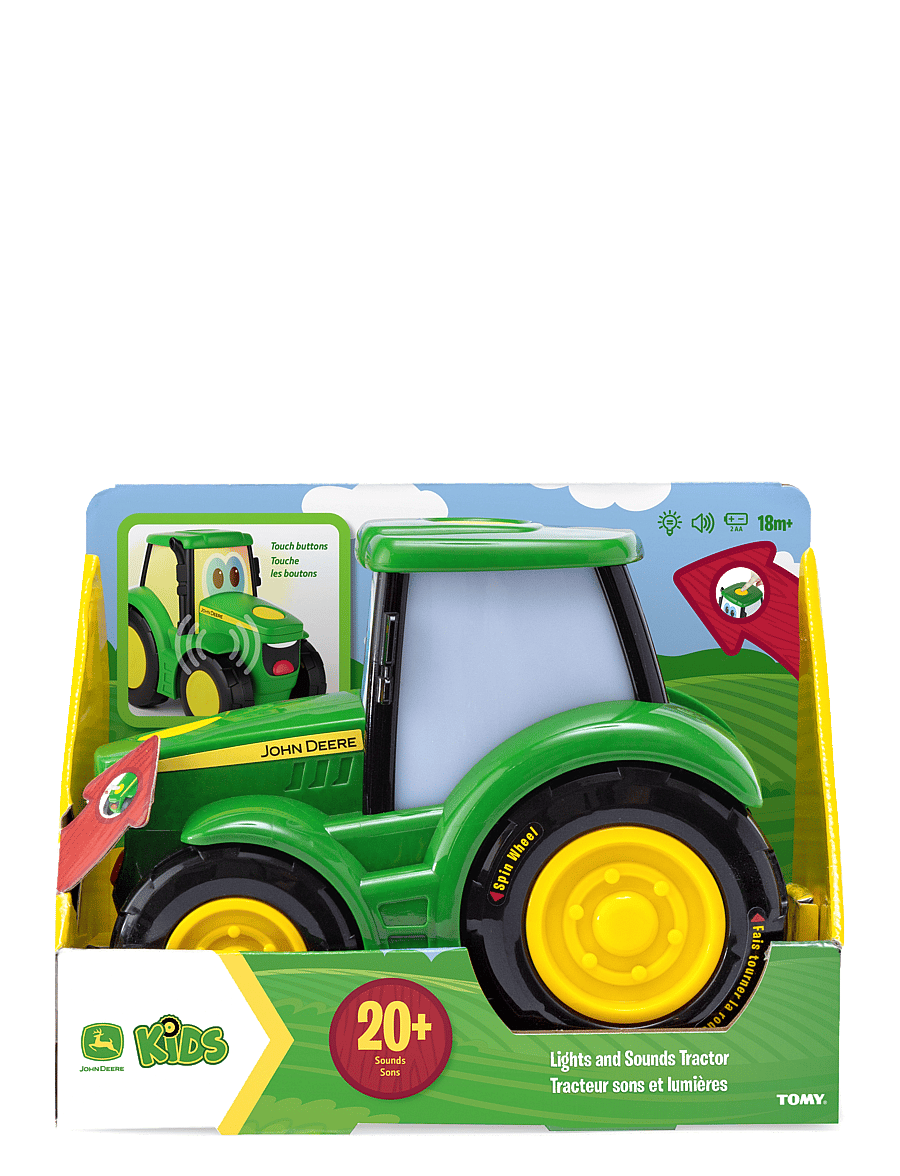 John Deere - John Deere Lights N' Sounds Johnny - traktorer - multi - 1
