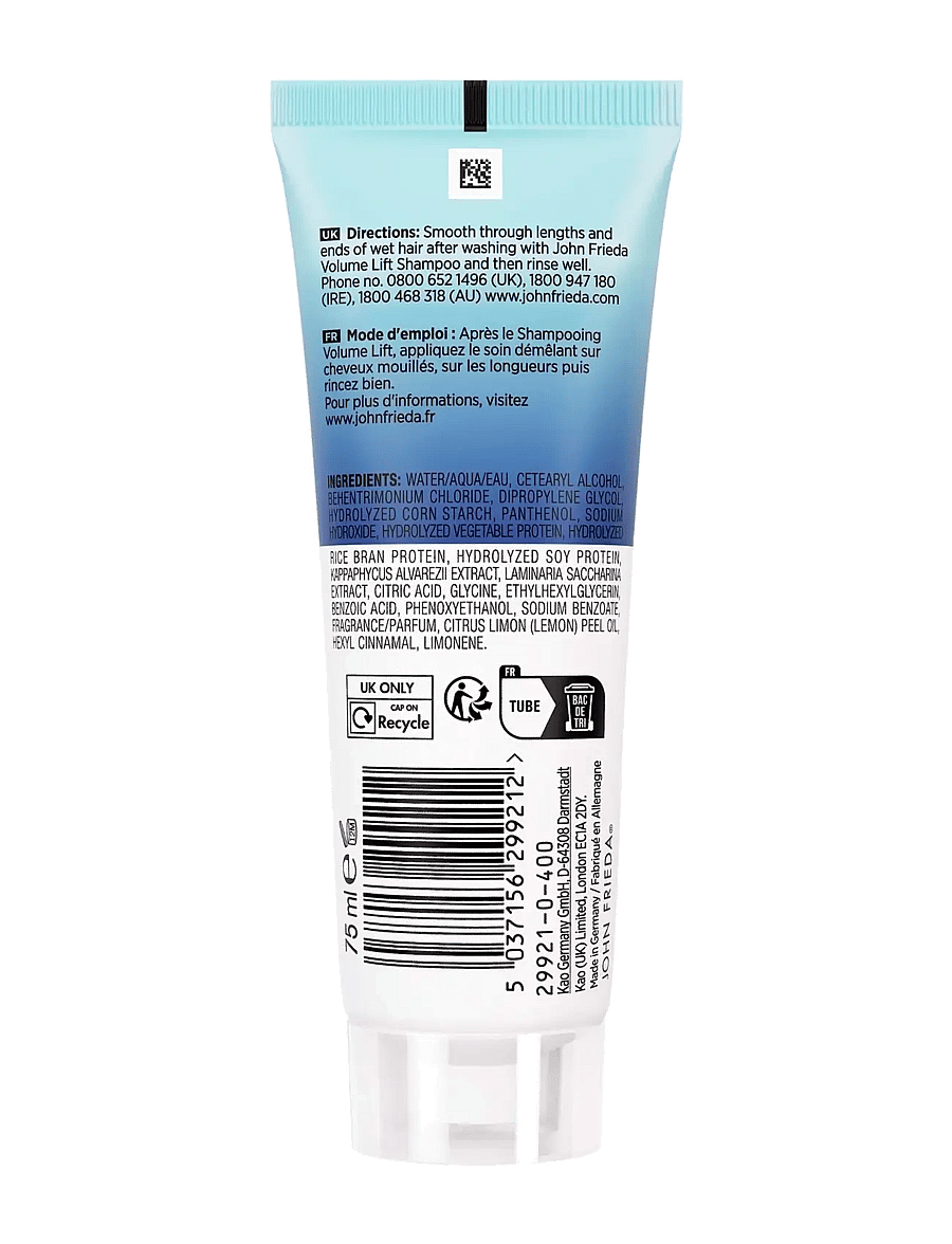 John Frieda - Volume Lift Lightweight Conditioner 75 ml - balsam - clear - 1