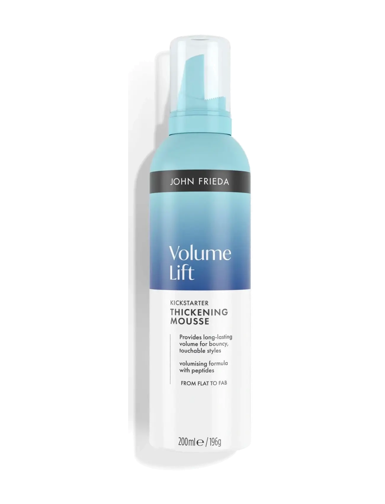 John Frieda Volume Lift Thickening Mousse 200 Ml, Hårmousse-skum, Nude, Str: 200 ML