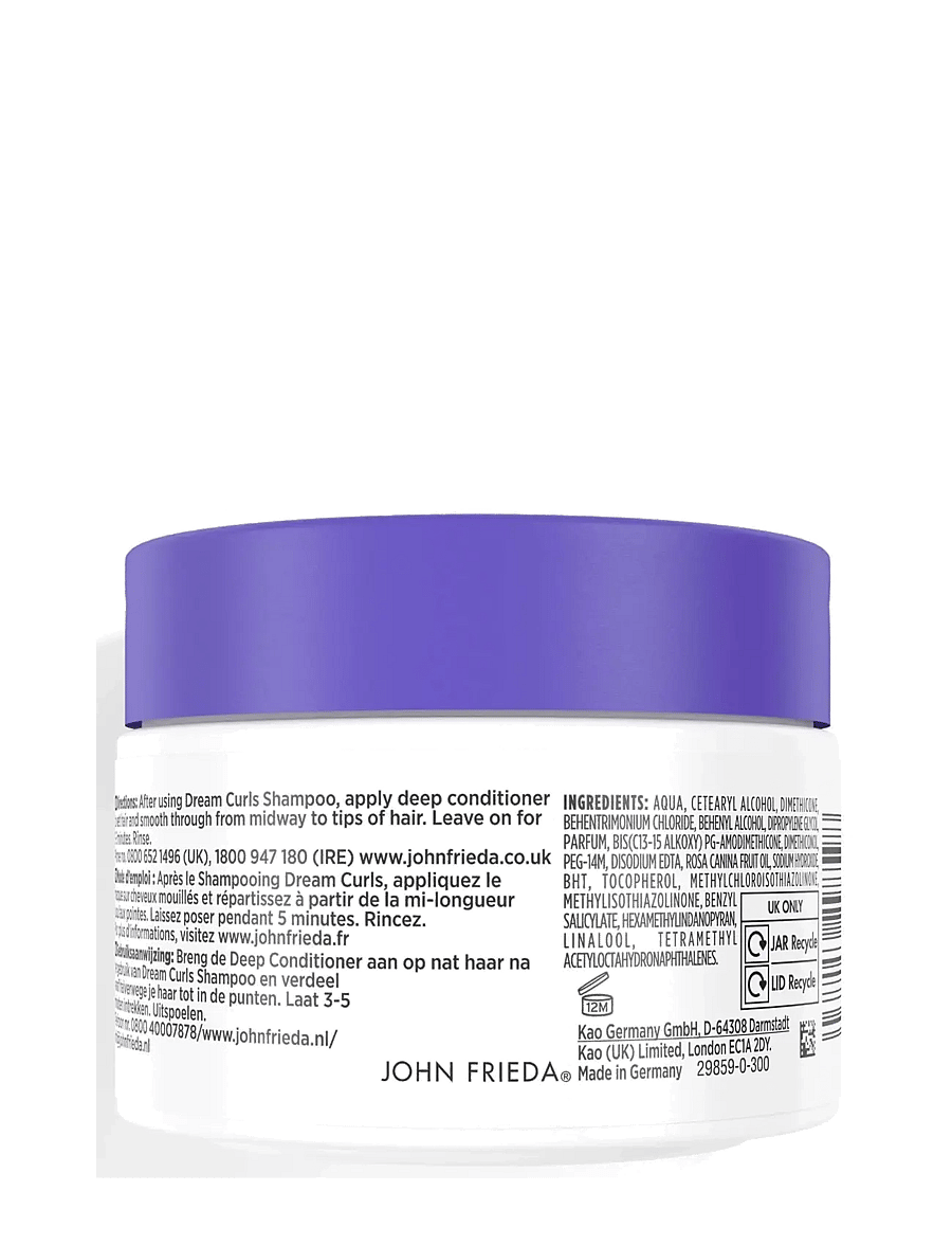 John Frieda - Frizz Ease Dream Curls Deep conditioner 250 ml - balsam - clear - 1