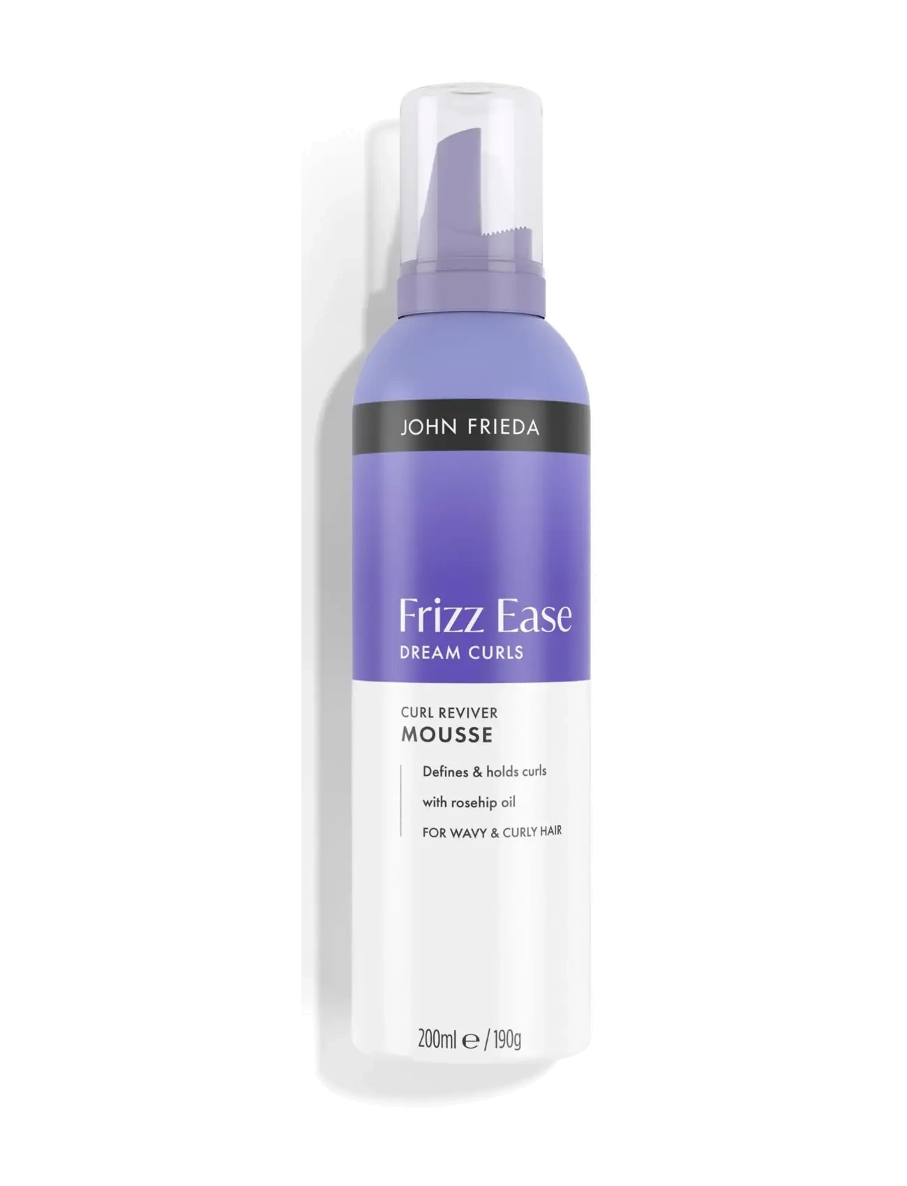 John Frieda Frizz Ease Dream Curls Curl Reviver Mousse 200 Ml, Hårmousse-skum, Nude, Str: 200 ML