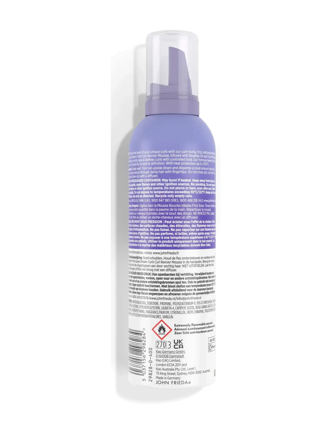 Frizz-ease Dream Curls Lockdefinierande Skum 3