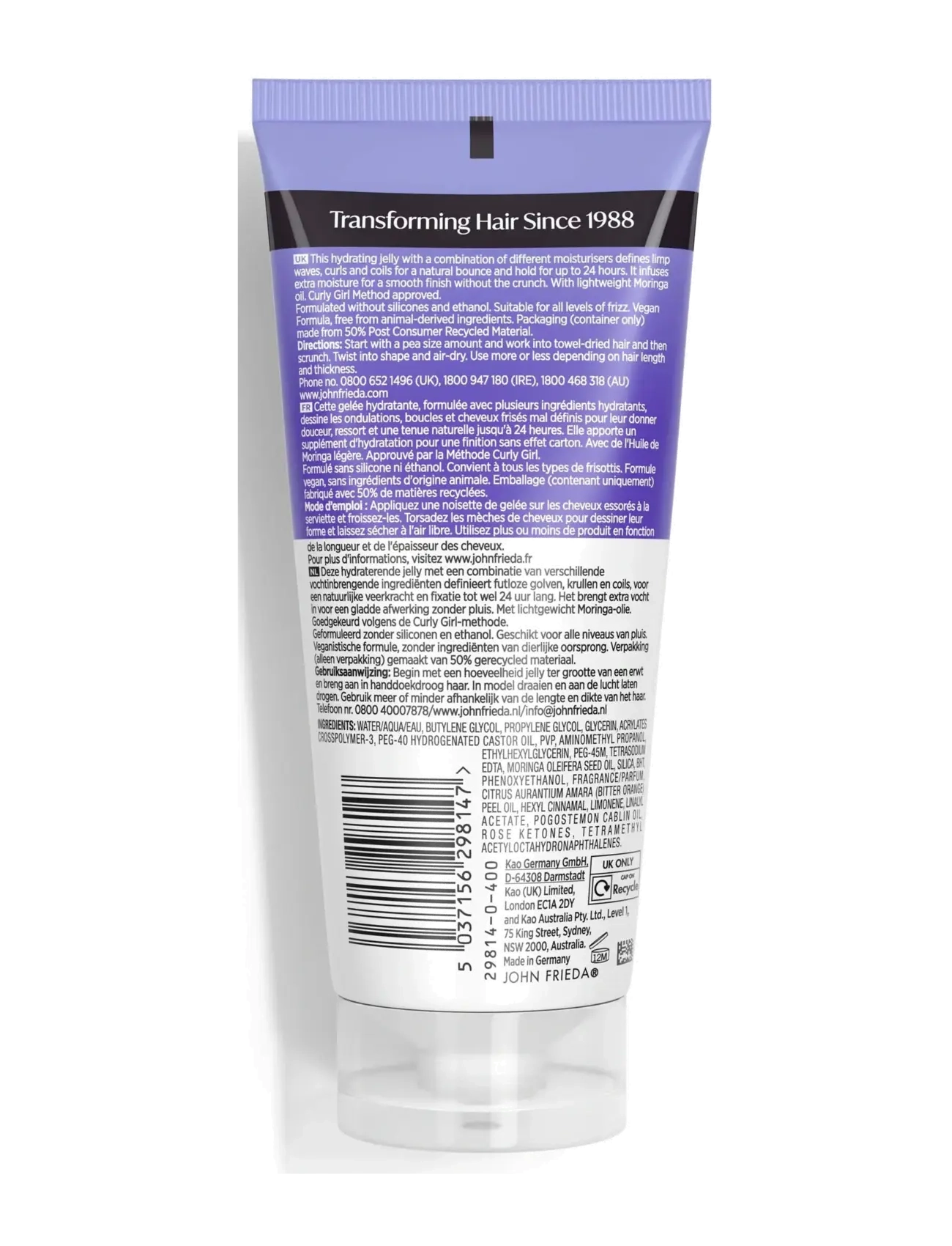 Frizz-ease Dream Curls Fuktgivande Gel För Lockar 3