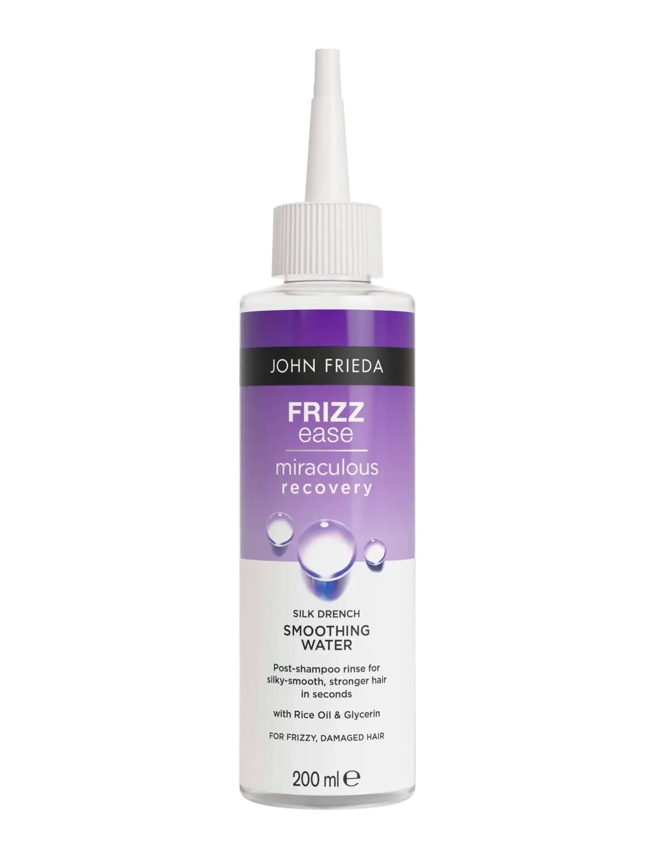 John Frieda Frizz Ease Miraculous Recovery Silk Drench Smoothing Water 200 ml - Hårvård - CLEAR / undefined