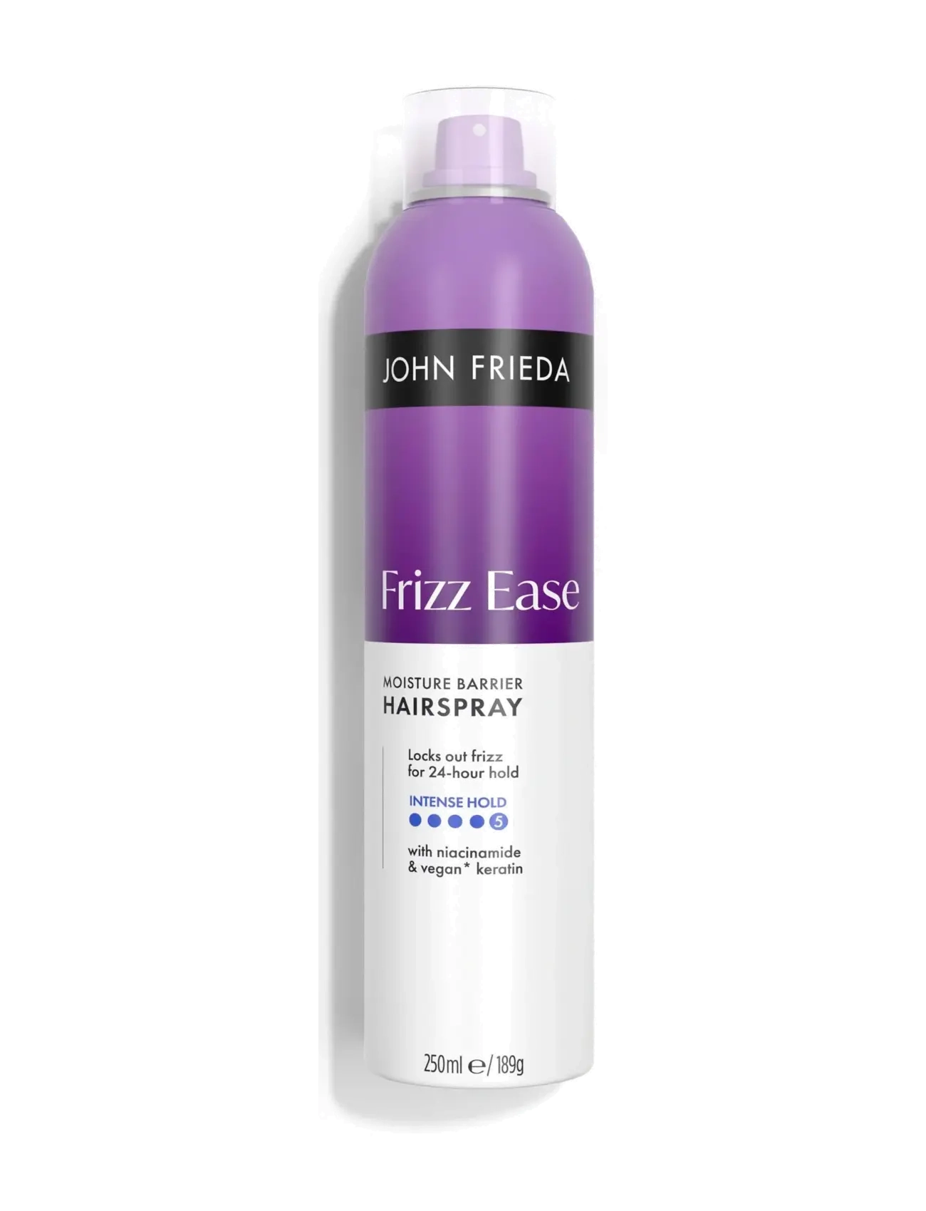 John Frieda Frizz Ease Moisture Barrier Intense Hold Hairspray 250 ml - Hårprodukter - CLEAR / undefined