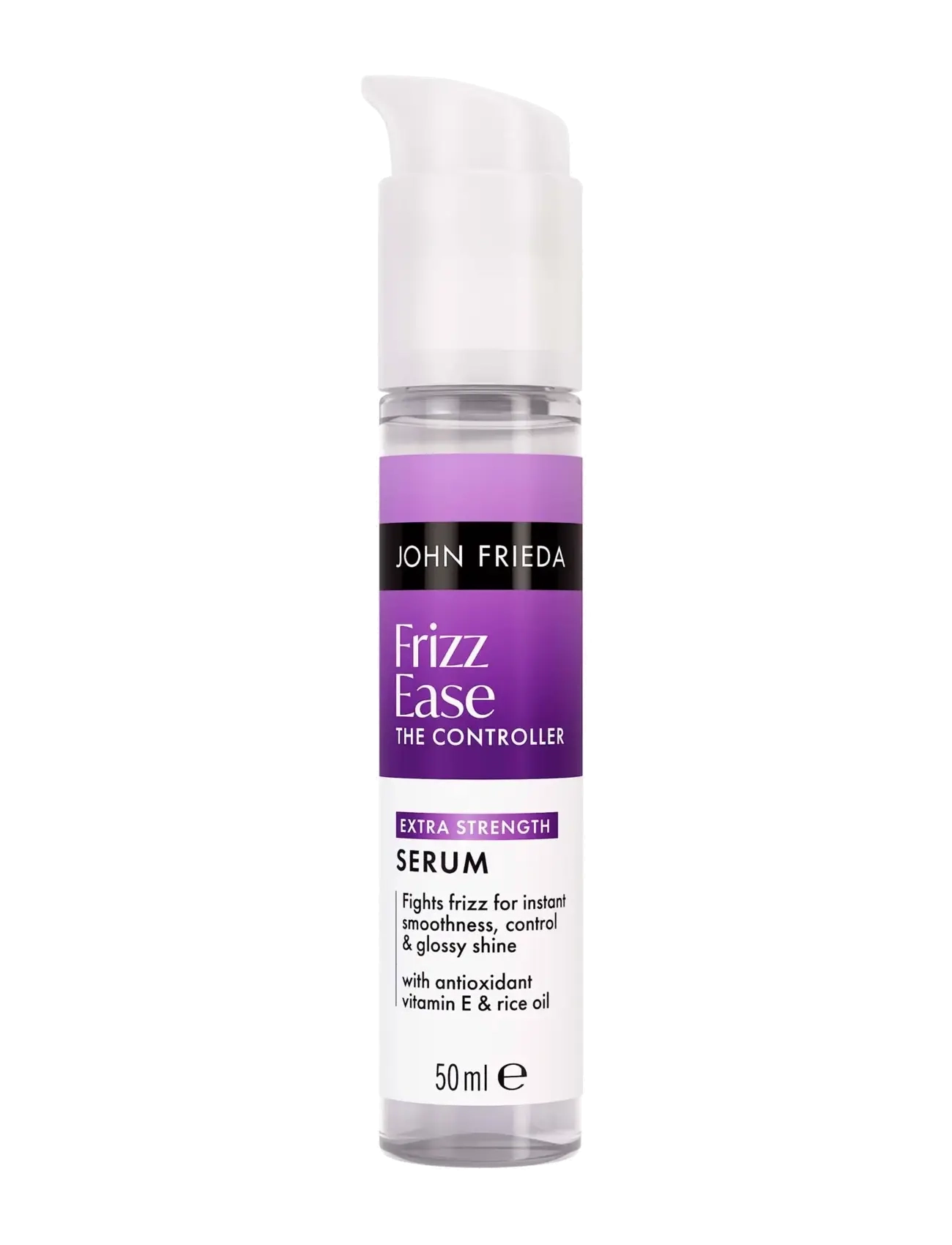 John Frieda Frizz Ease Controller XS Serum 50 ml - Resestorlekar - Hårprodukter - CLEAR / undefined