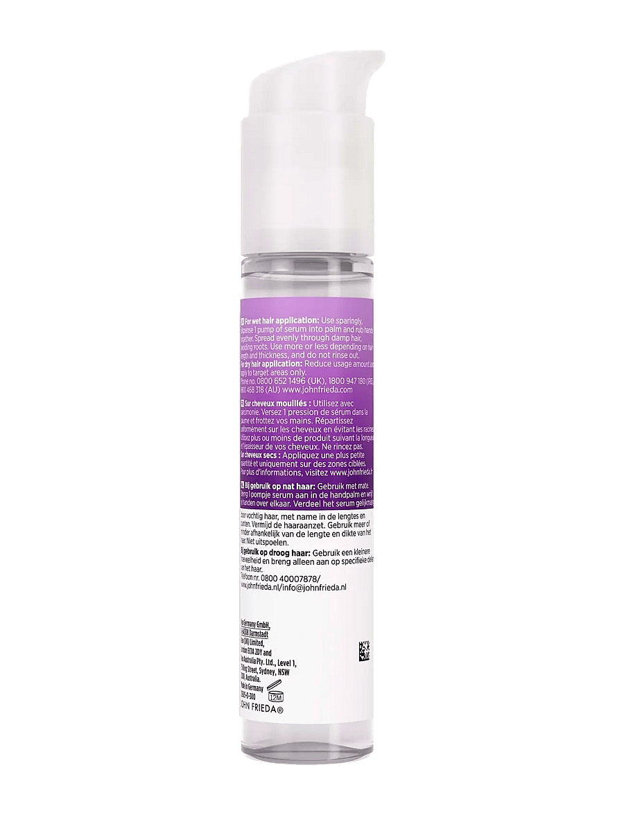 John Frieda - Frizz Ease Controller XS Serum 50 ml - hår - clear - 1