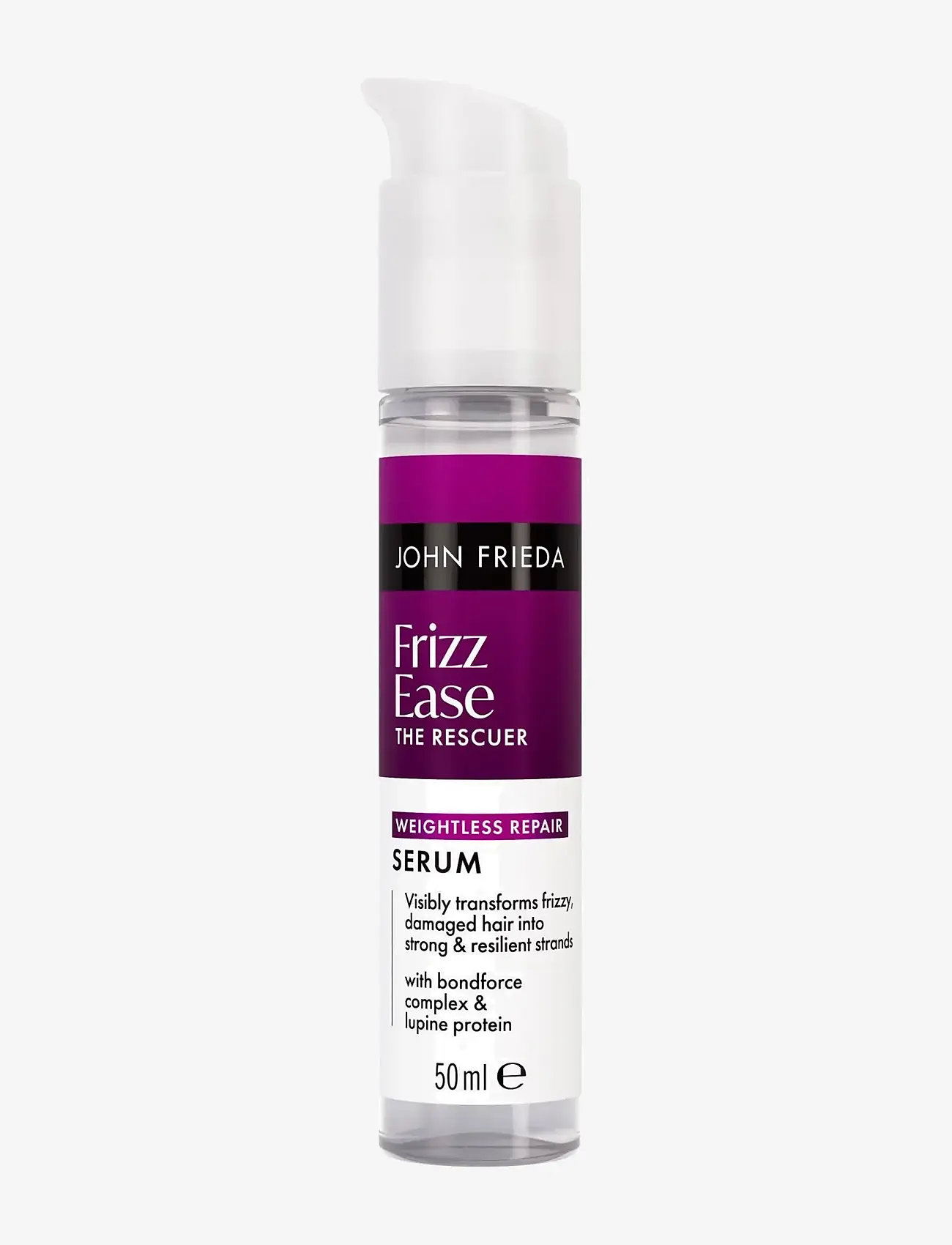 John Frieda - Frizz Ease The Rescuer Serum 50 ml - hår - clear - 0