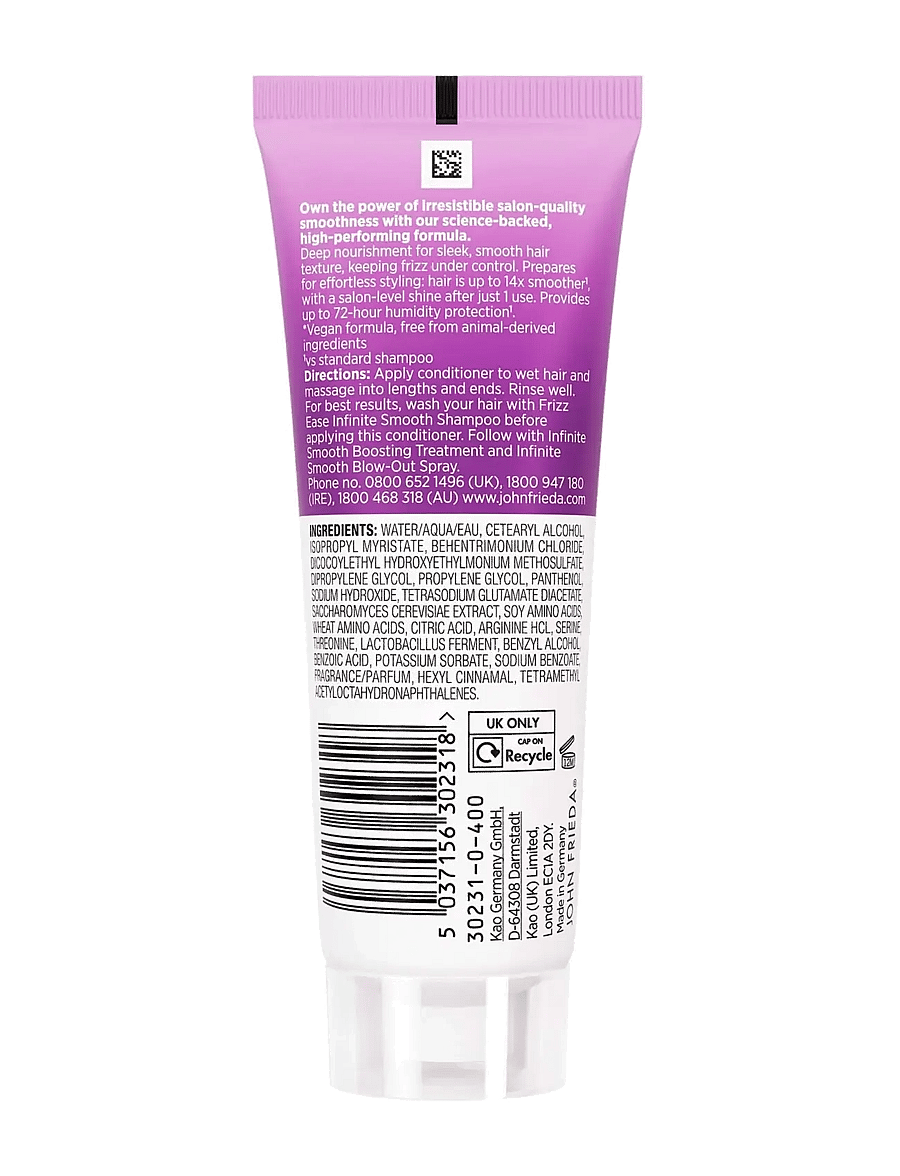 John Frieda - Frizz Ease Infinite Smooth Conditioner 75 ml - balsam - clear - 1