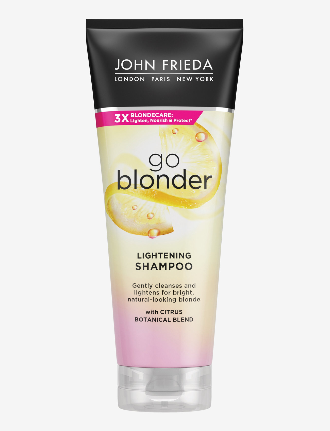 John Frieda - Sheer Blonde Go Blonder Lightening Shampoo 250 ML - silvershampoo - clear - 0