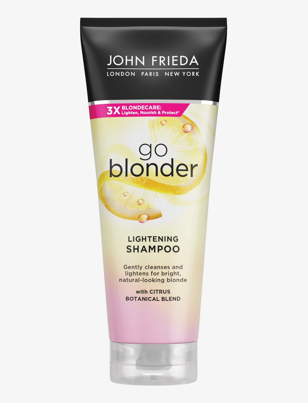 John Frieda Sheer Blonde Go Blonder Lightening Shampoo 250 Ml Silver Shampoo Boozt
