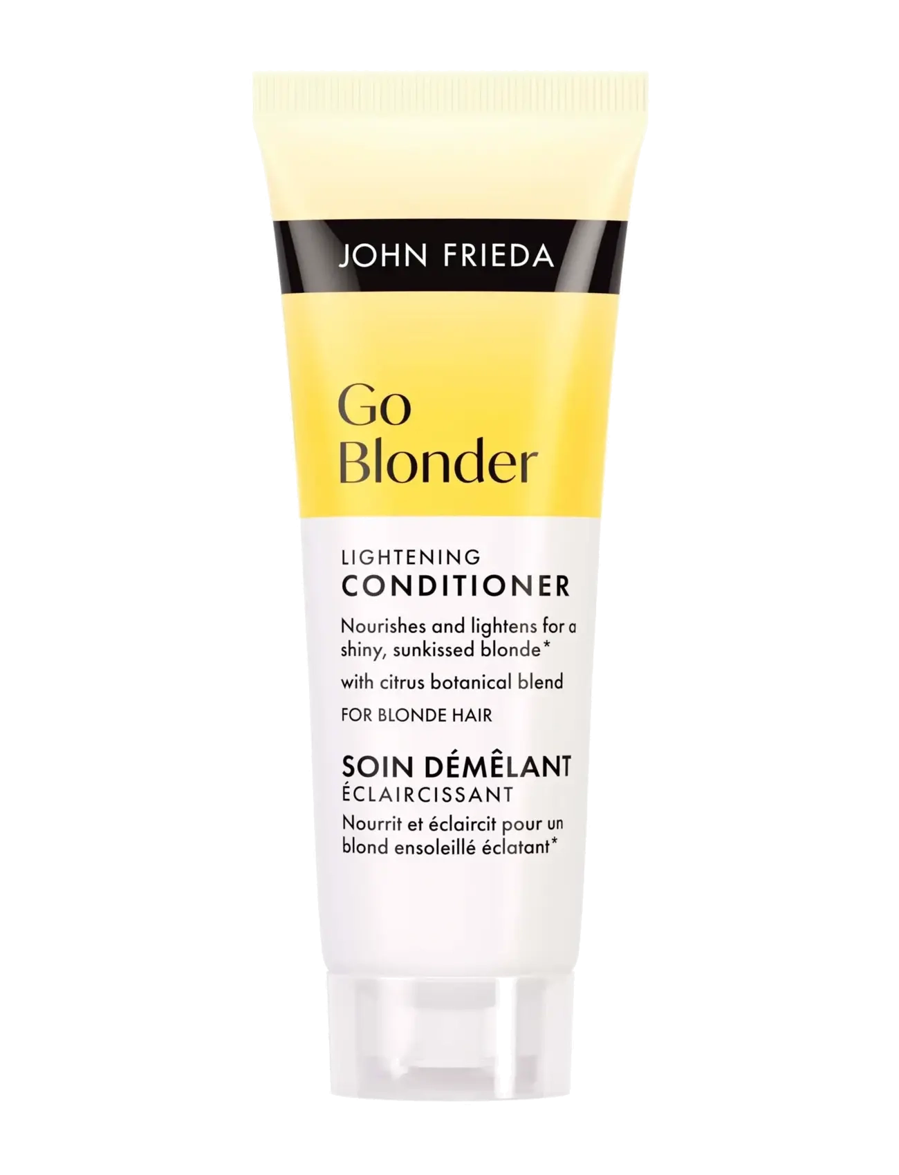 John Frieda Go Blonder Lightening Conditioner 75 ml - Silver-balsam - CLEAR / undefined