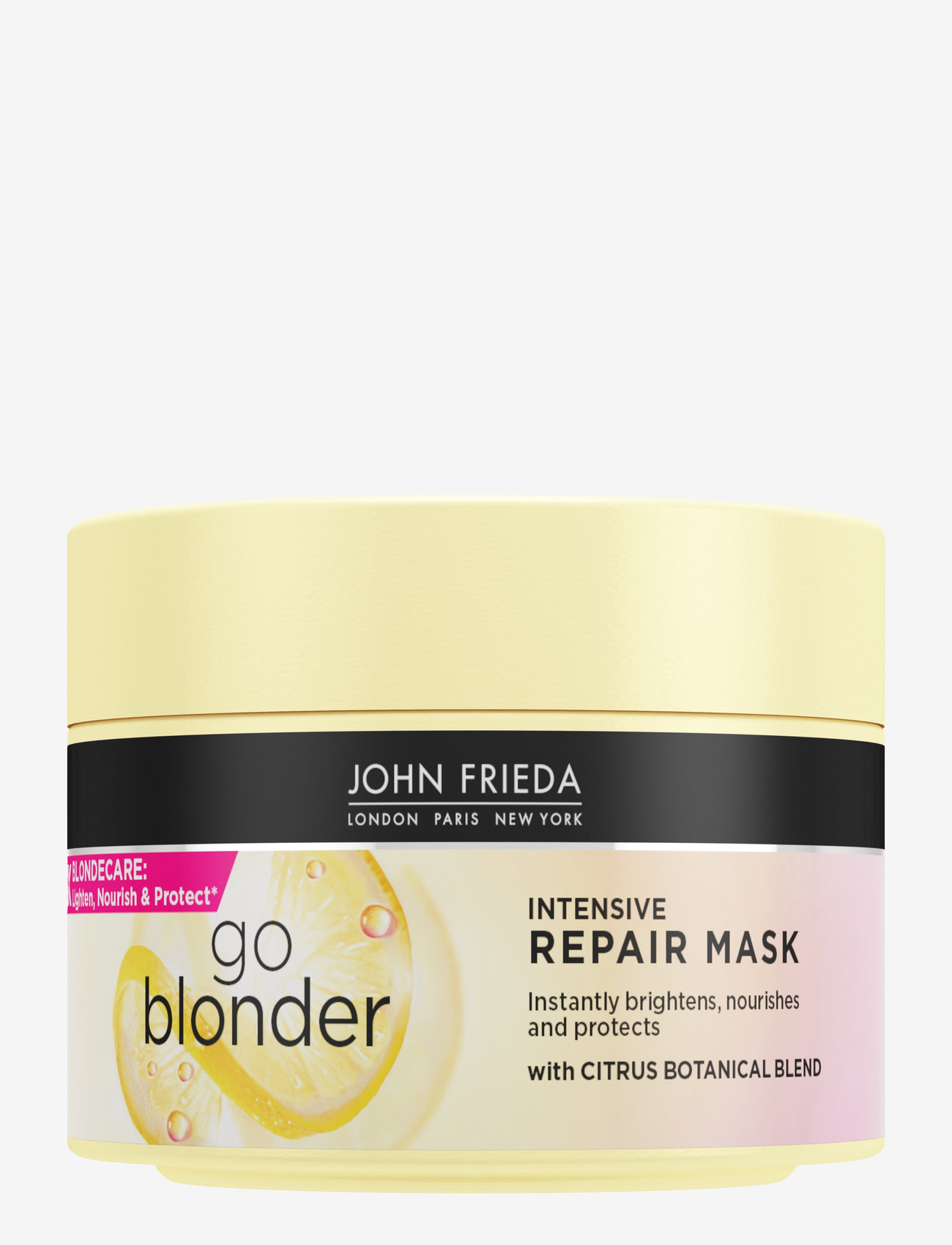 John Frieda - Sheer Blonde Go Blonder Intensive Repair Mask 250 ML - hårmasker - clear - 0