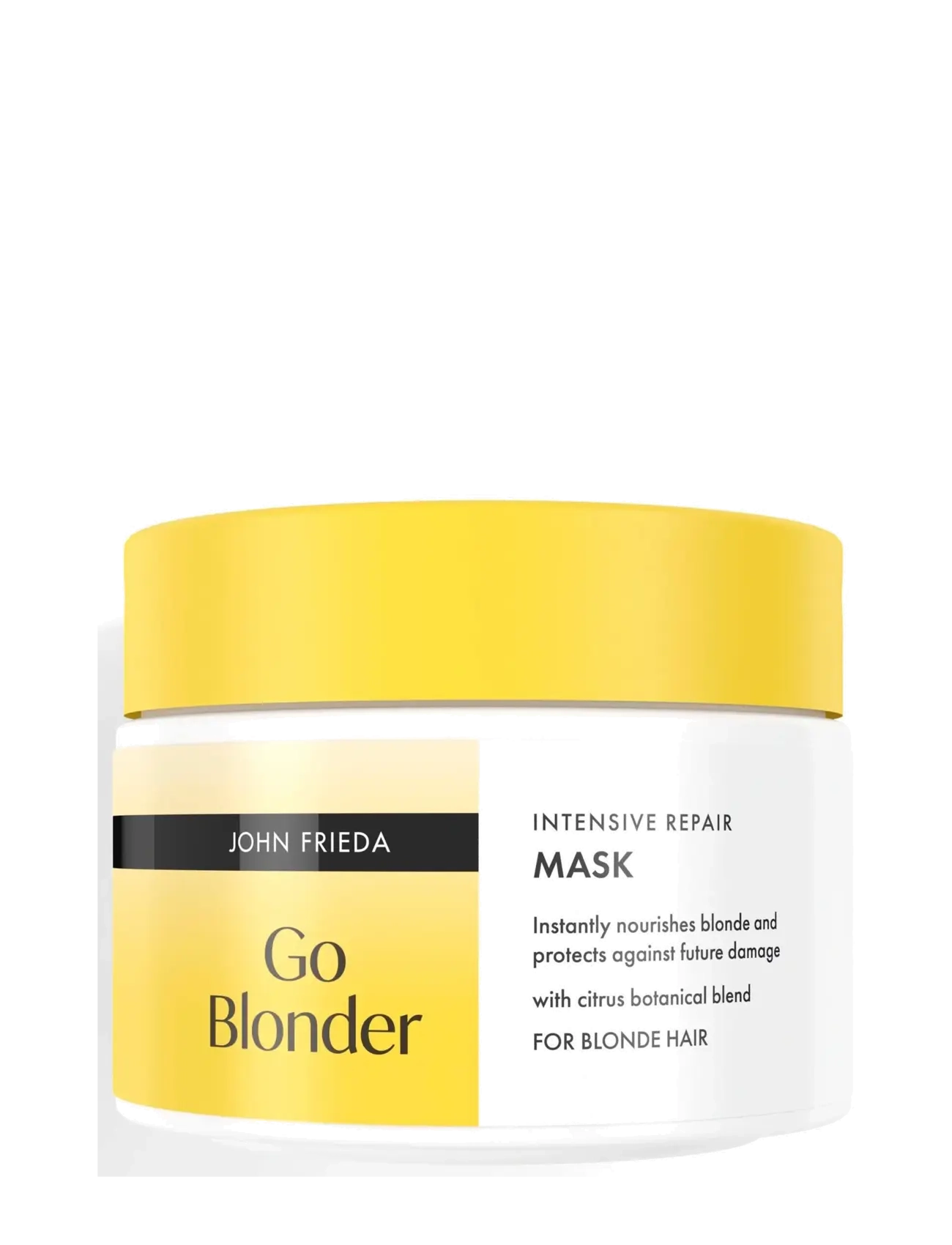 John Frieda Go Blonder Intensive Repair Mask 250 Ml, Hair Ansigtsmaske, Nude, Str: 250 ML