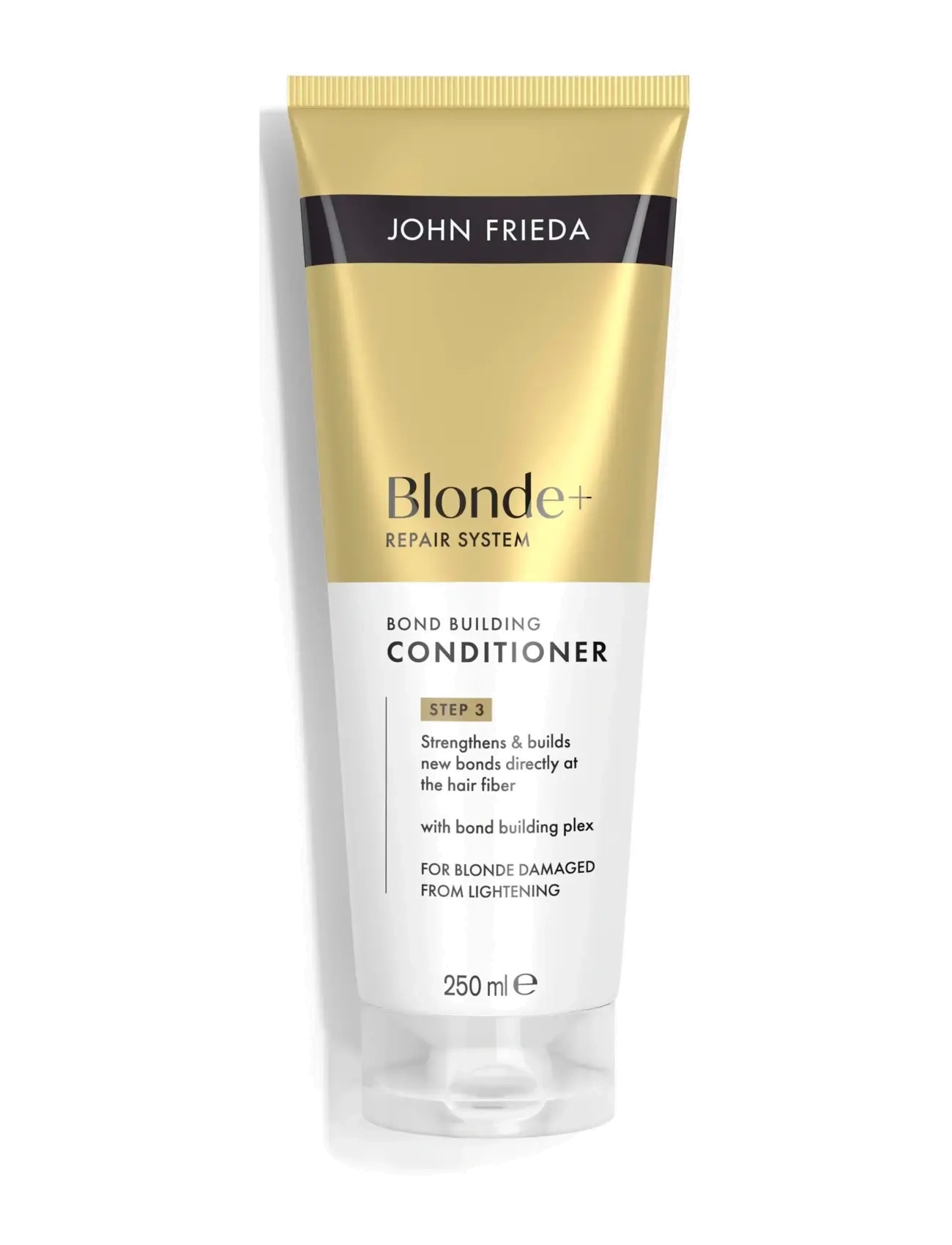 John Frieda Blonde+ Repair System Bond Building Conditioner 250 Ml, Balsam, Nude, Str: 250 ML