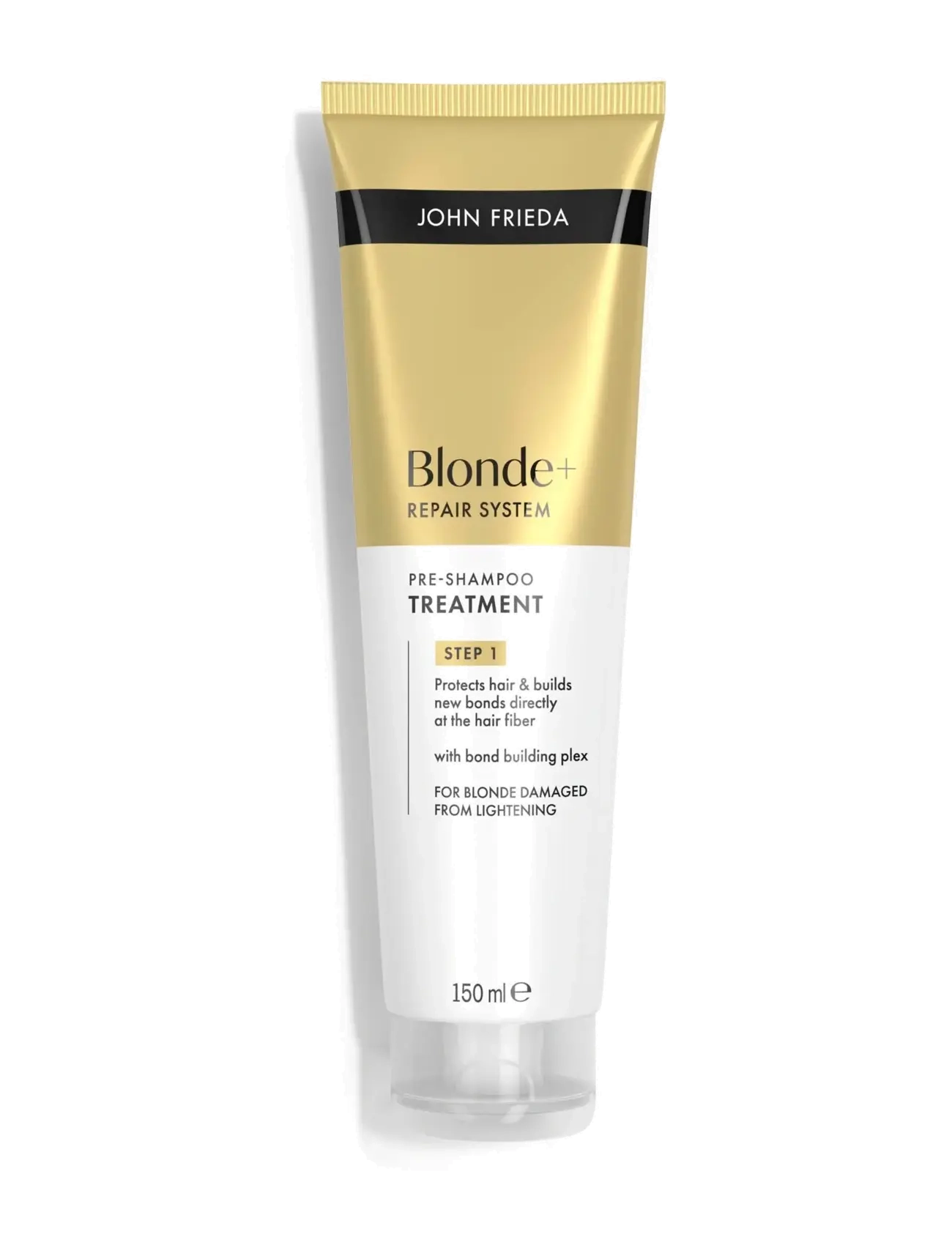 John Frieda Blonde+ Repair System Pre-Shampoo Treatment 150 ml, 150 ml, Nude, Pleje > Behandlinger, Dame