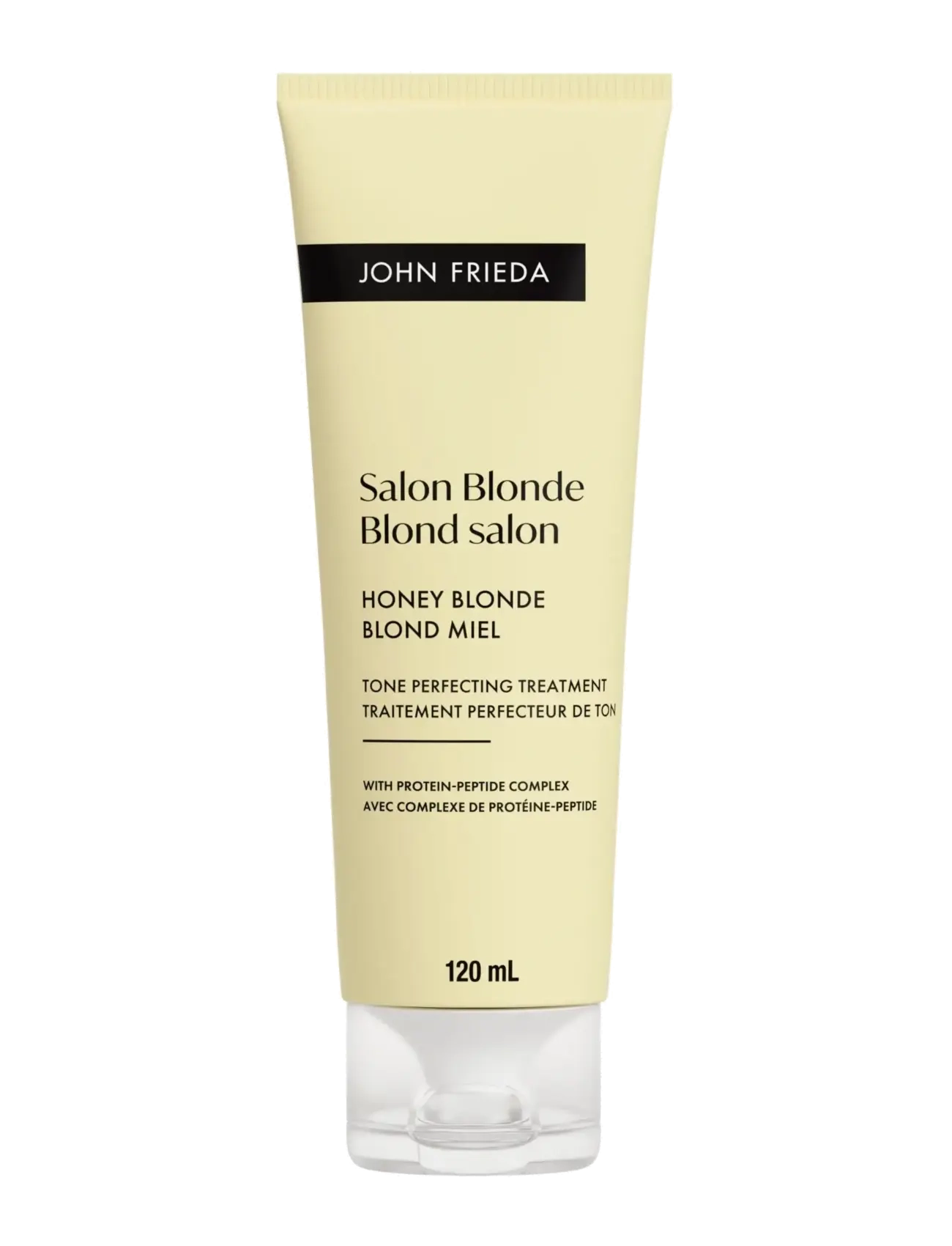 John Frieda Salon Blonde Tone Perfecting Treatment Honey Blonde 120 ml, 120 ml, Nude, Pleje > Hårmasker, Dame