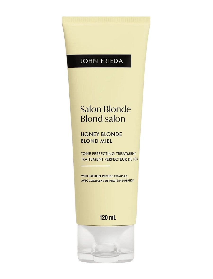 John Frieda - Salon Blonde Tone Perfecting Treatment Honey Blonde 120 ml - hårinpackning - clear - 0