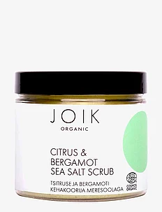 Joik Organic Citrus & Bergamot Sea Salt Scrub, JOIK