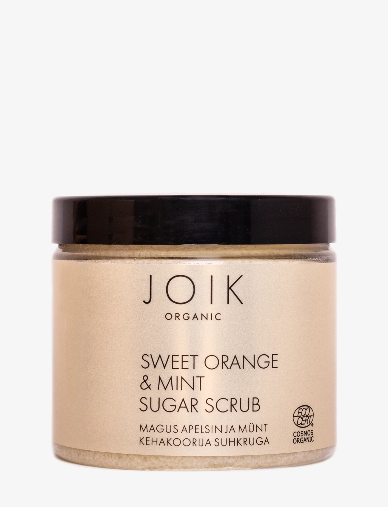 JOIK Joik Organic Sweet Orange & Mint Sugar Scrub, 210 g, Nude, Krop > Scrub Og Eksfolierende Midler, Dame