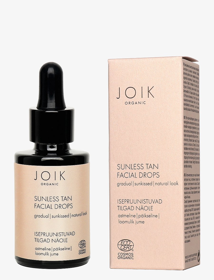JOIK - JOIK Organic Sunless Tan Facial Drops - isepruunistavad tilgad - clear - 0