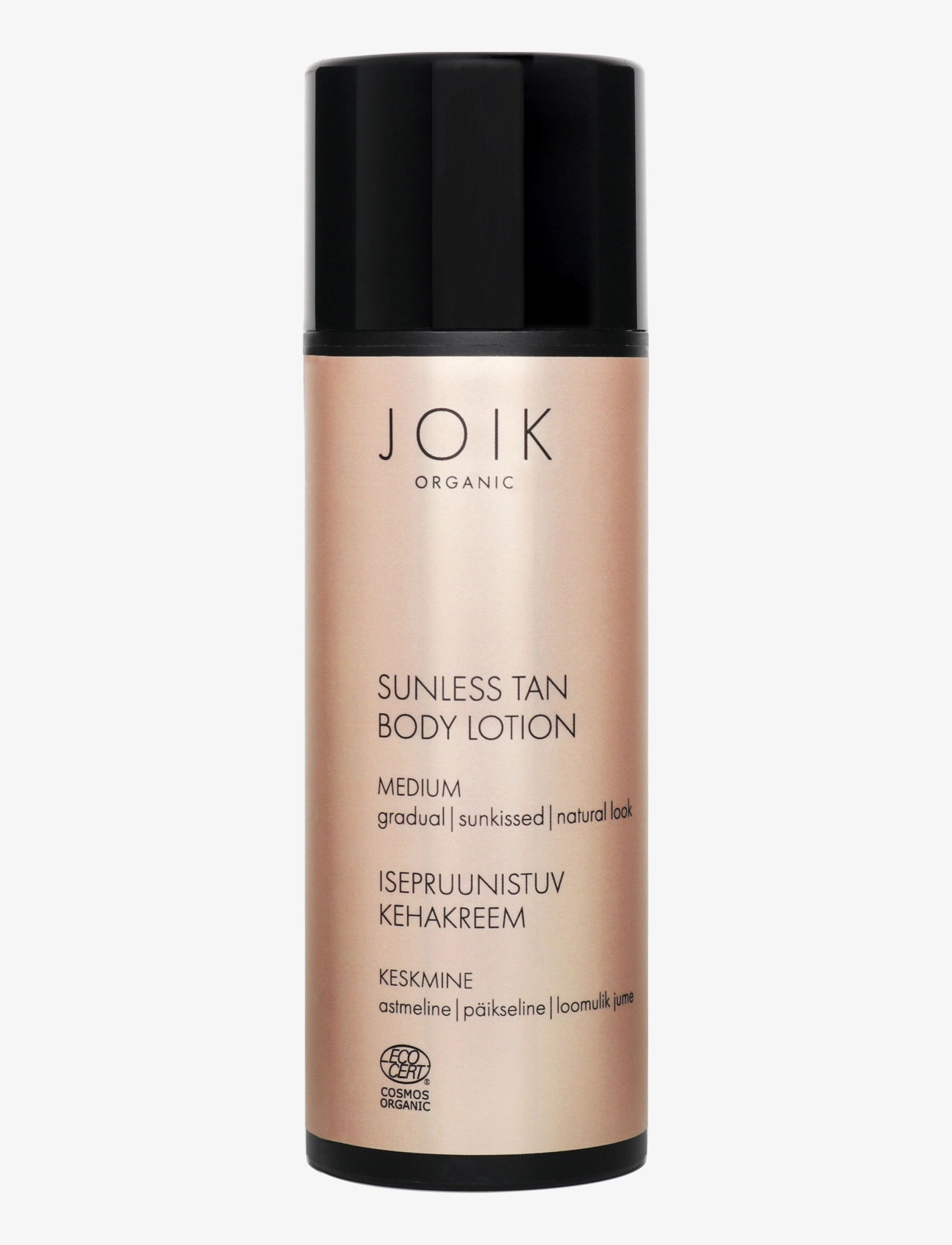 JOIK Organic Sunless Tan Body Lotion Medium, Lotion, Nude, Str: 150 ml
