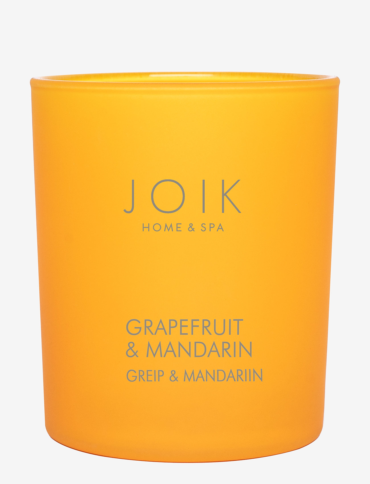 JOIK - JOIK Home & SPA Scented Candle Grapefruit & Mandarin - under 200 kr - clear - 0