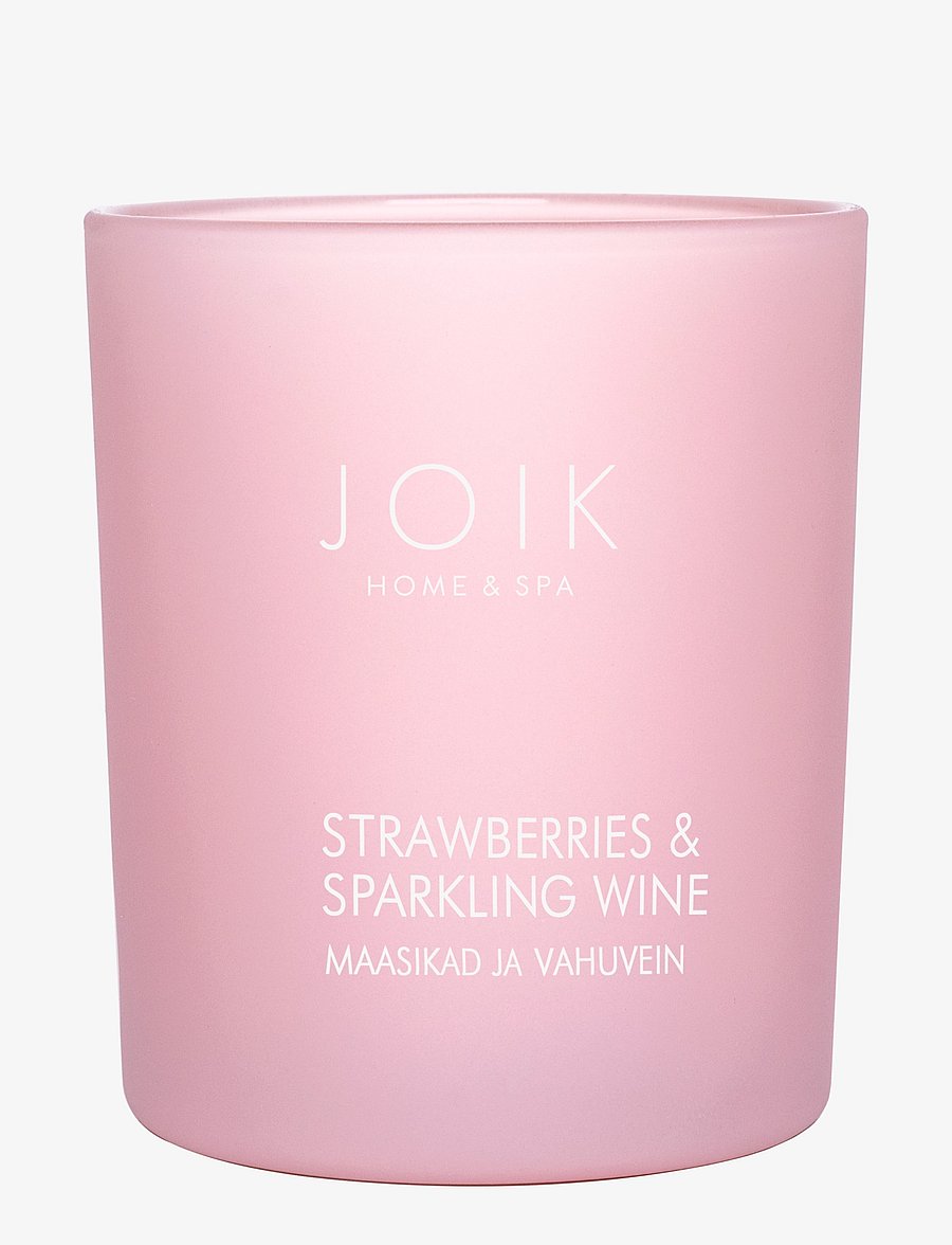 JOIK - JOIK Home & SPA Scented Candle Strawberry & sparkling wine - above 500kr - clear - 0