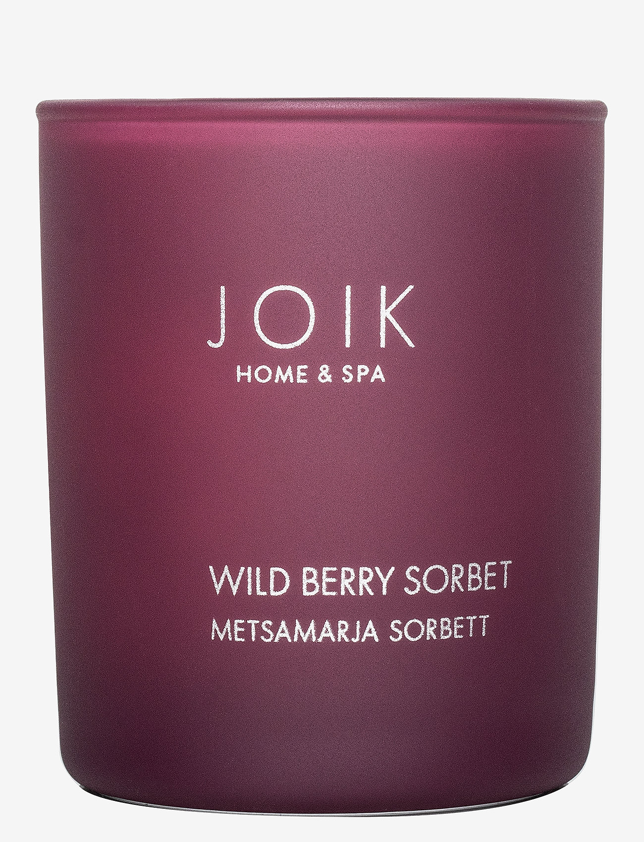 JOIK - JOIK Home & SPA Scented Candle Wild Berry Sorbet - mellan 200-500 kr - clear - 0