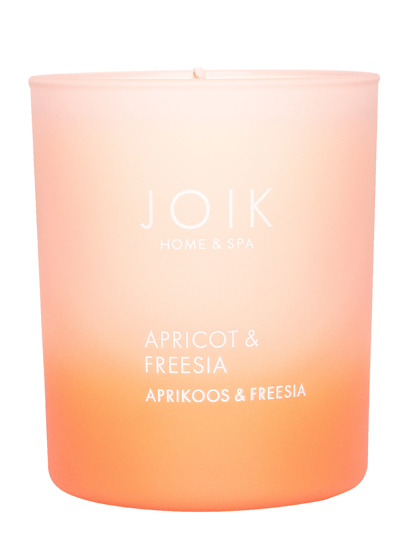 JOIK Home & SPA Scented Candle Apricot & Fresia