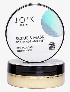 Joik Organic Scrub & Mask for Hands and Feet, JOIK