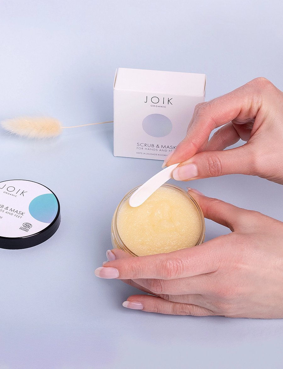 JOIK - JOIK Organic Scrub & Mask for Hands and Feet - kätehooldus - clear - 1