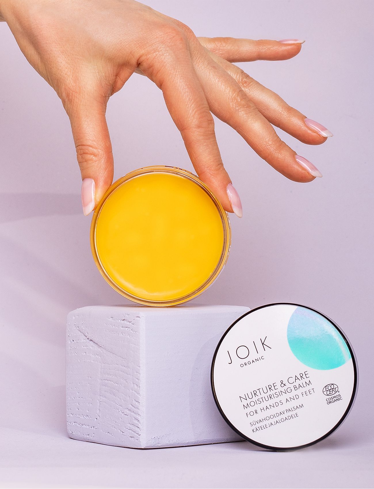 JOIK - JOIK Organic Nurture & Care Balm for hands and feet - håndcremer - clear - 1