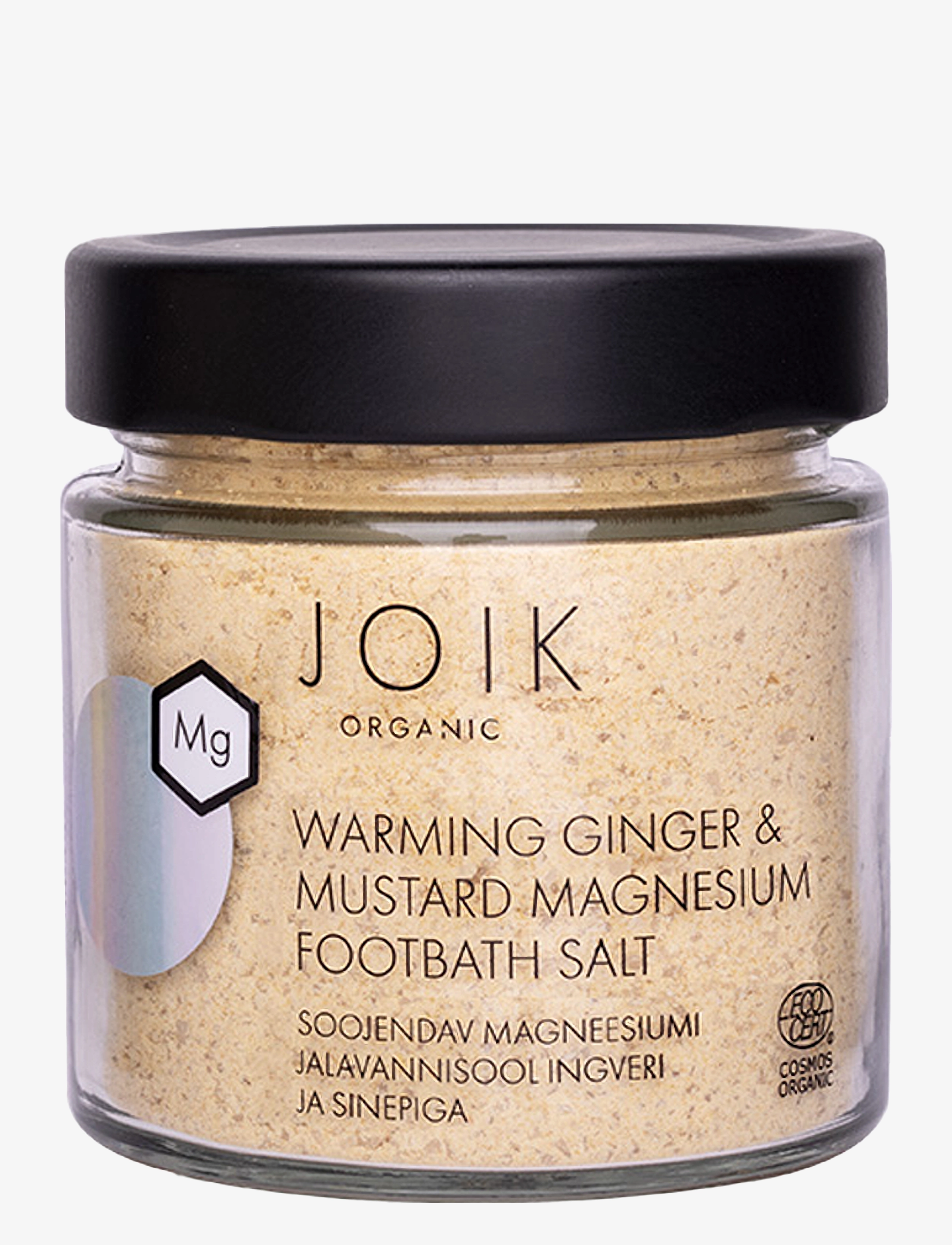 JOIK Organic Warming Ginger & Mustard Magnesium Footbath Salt, Bath Products, Nude, Str: 200 g
