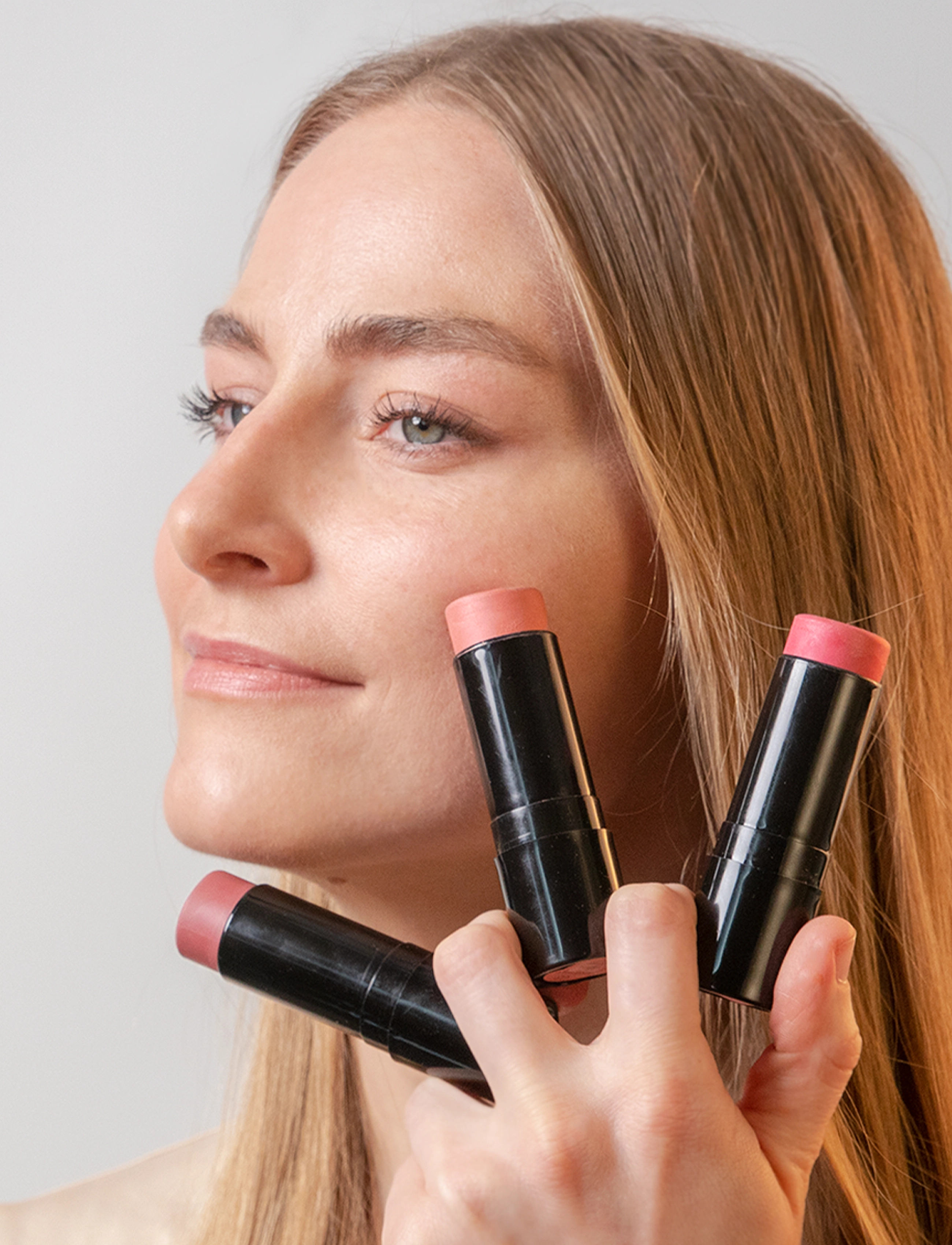 JOIK - JOIK Organic Beauty 3in1 Make Up Stick - 01 blushing pink - 2