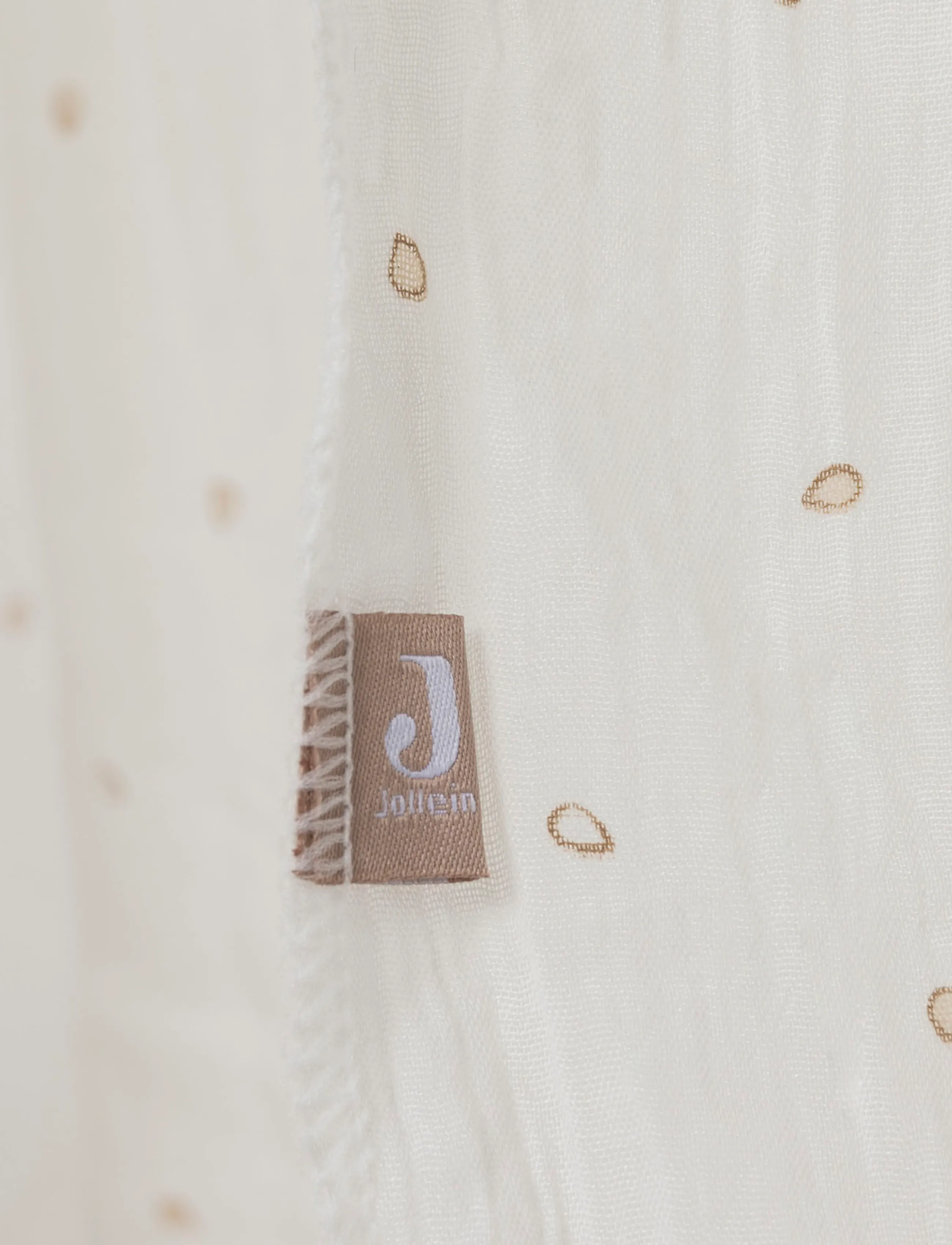 Jollein - Veil Vintage - Cosy Check - sengehimmel - leafy dreams - 2