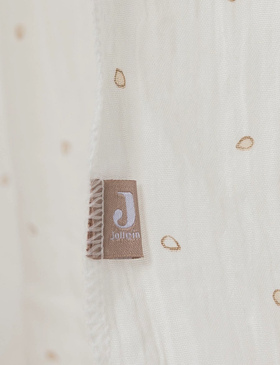 Jollein - Veil Vintage - Cosy Check - sengehimmel - leafy dreams - 2