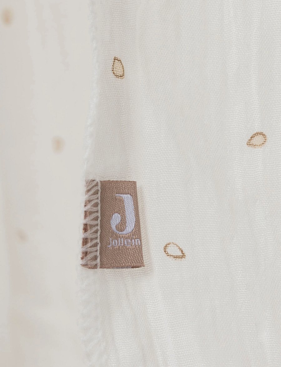 Jollein - Veil Vintage - Cosy Check - sengehimmel - leafy dreams - 3