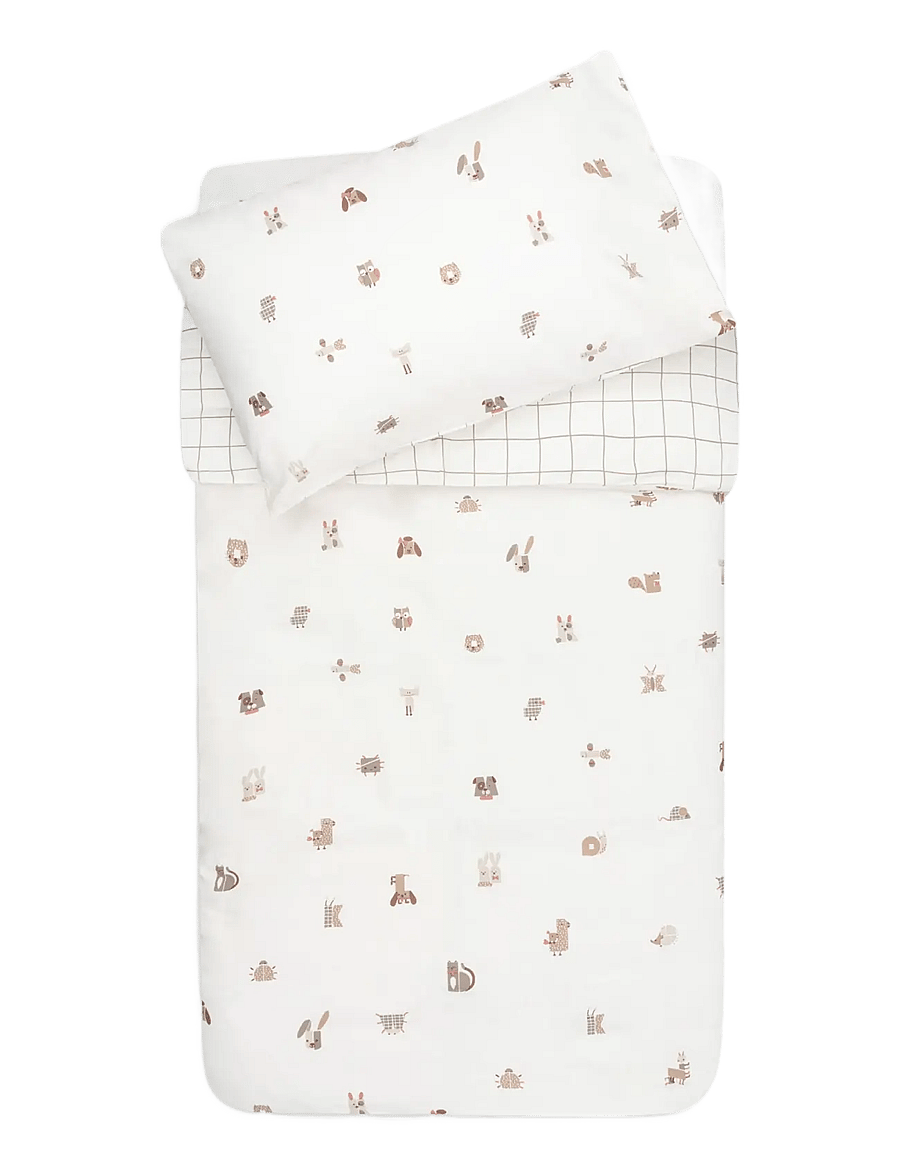 Jollein - Duvet Cover Set - bettwäsche-set - animal friends - 0