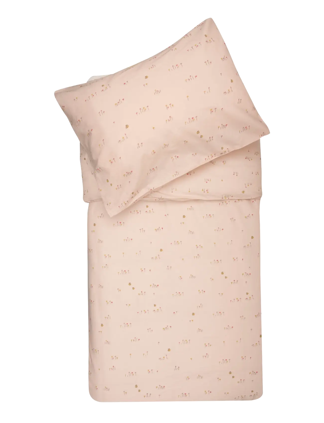 Jollein Duvet Cover Set, Bed Sæt, Pink, Str: 100X140
