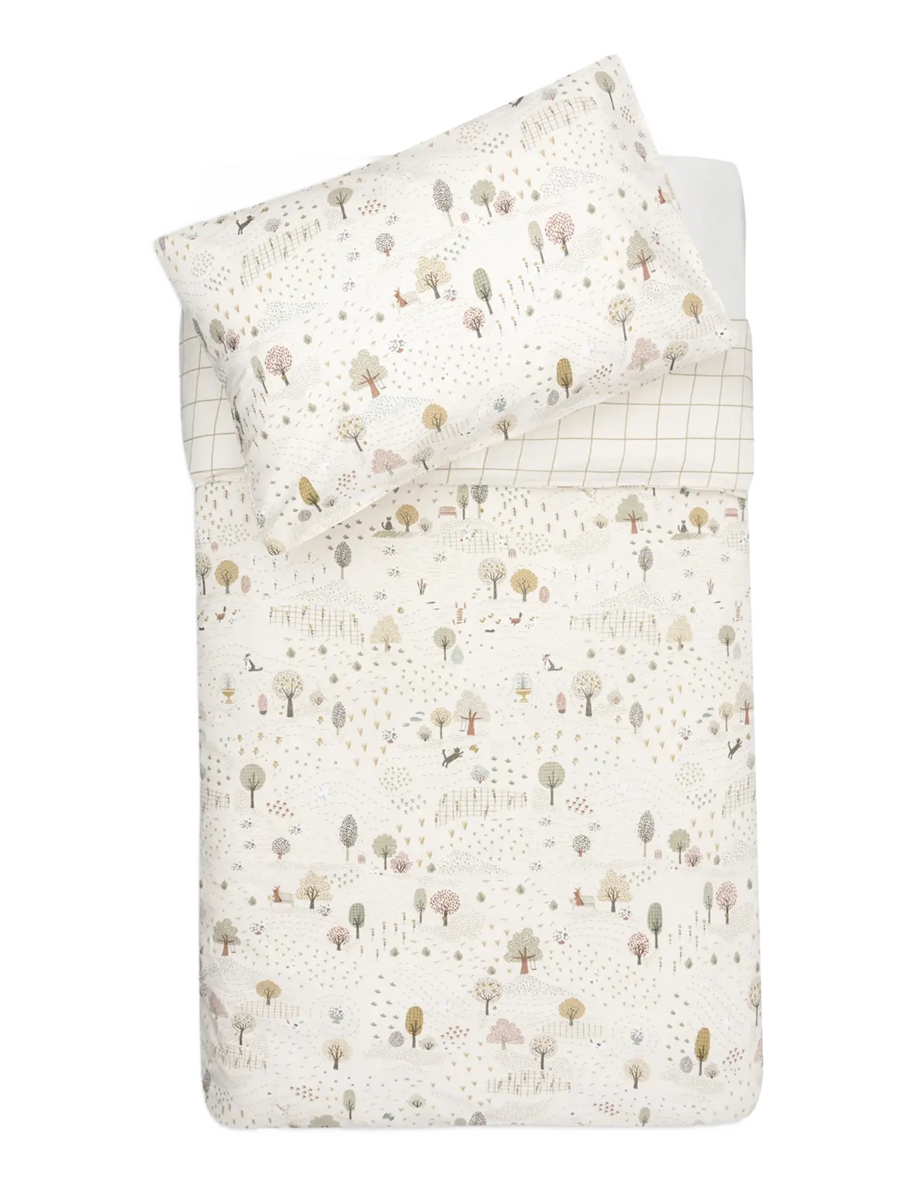 Jollein Duvet Cover Set - Jollein - TINY PARK / cream