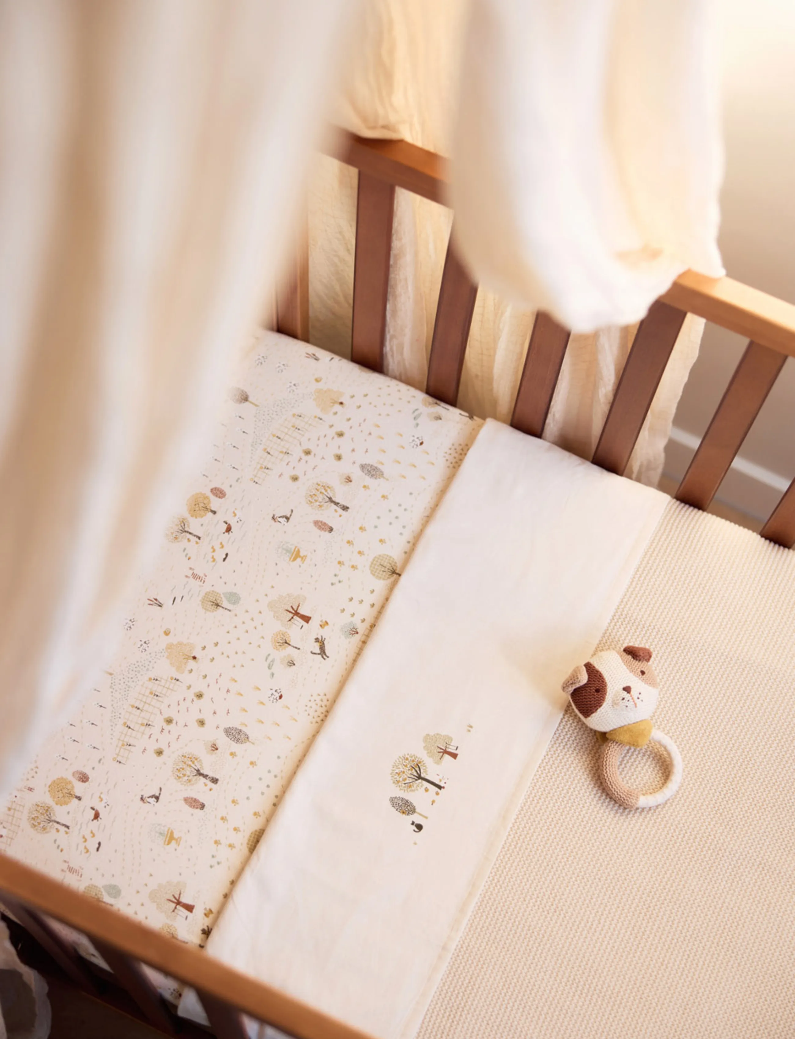 Jollein Sheet, 75X100, Beige, Søvntid > Sengelinned, Børn