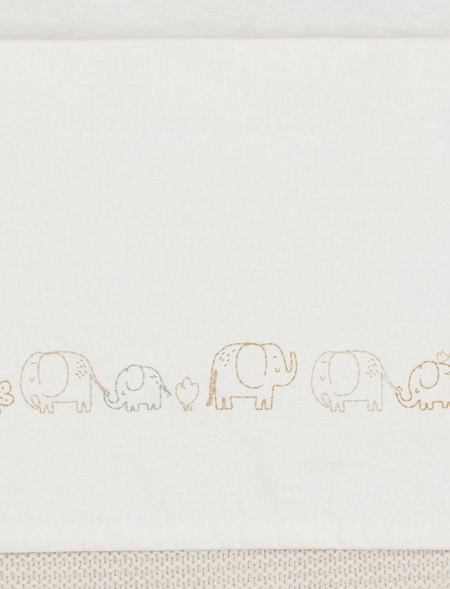 Jollein - Sheet - bettlaken - elephant tales - 2